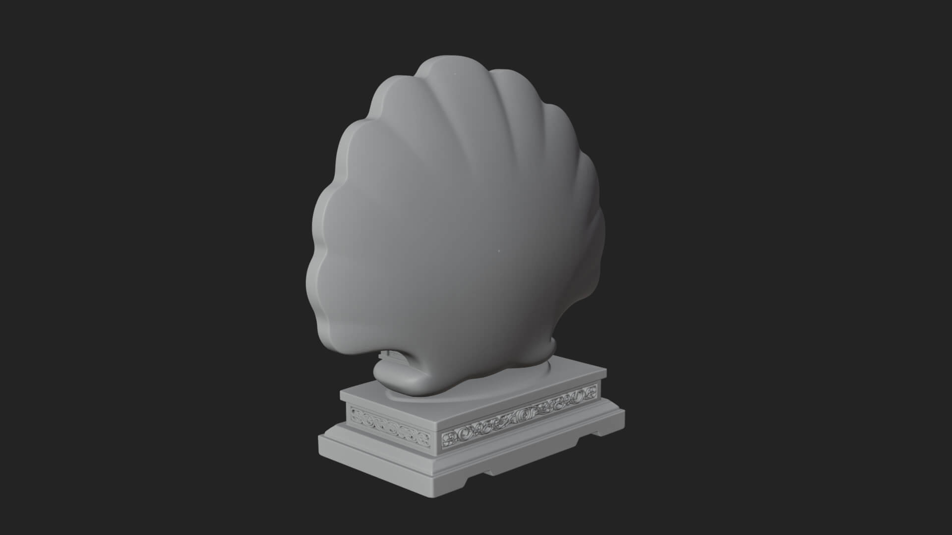 Jade Screen Pagoda Ornament Design 3 3D Print Model 3D Model