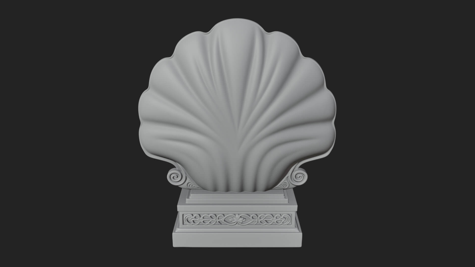 Jade Screen Pagoda Ornament Design 4 3D Print Model 3D Model