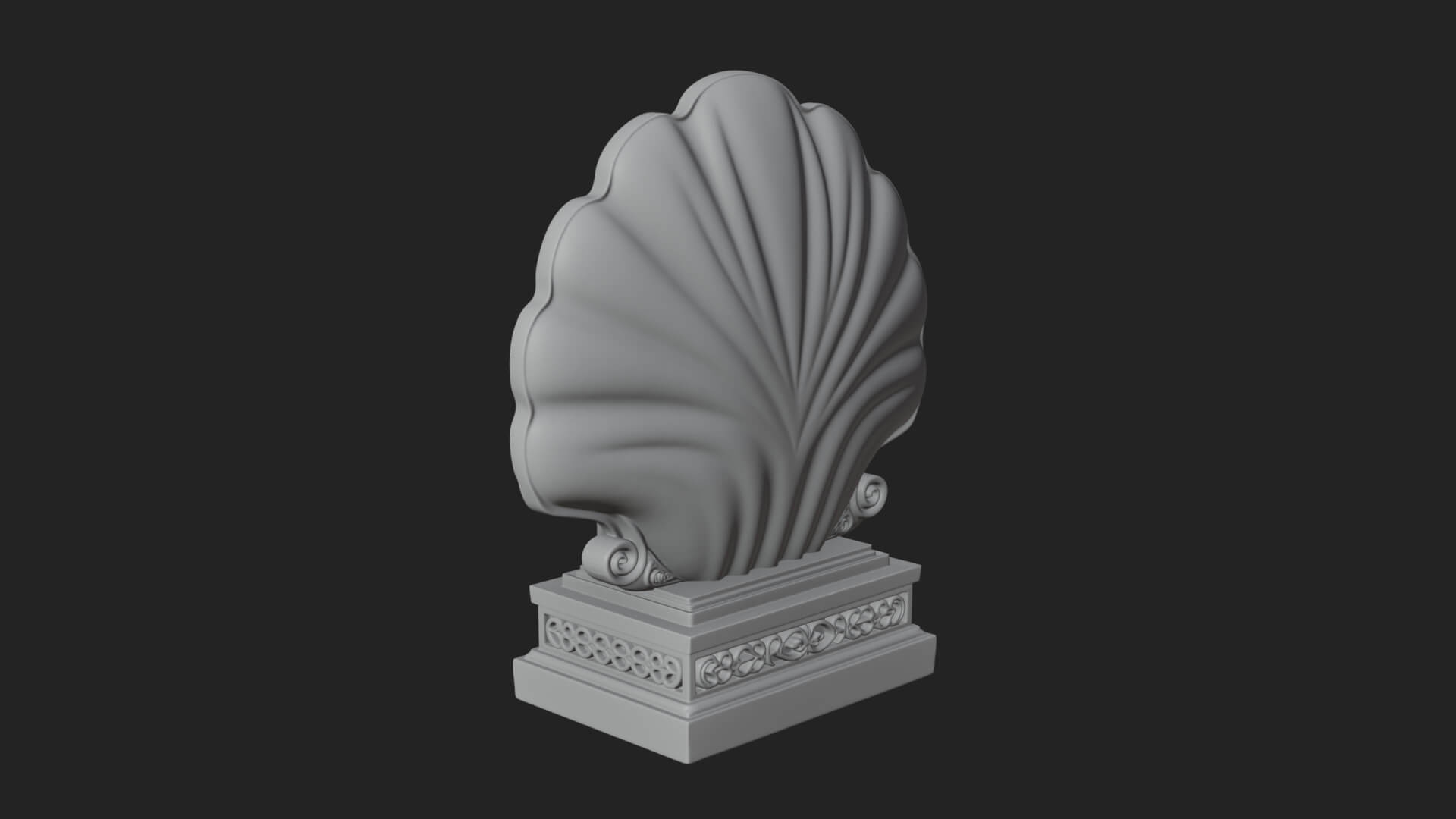 Jade Screen Pagoda Ornament Design 4 3D Print Model 3D Model