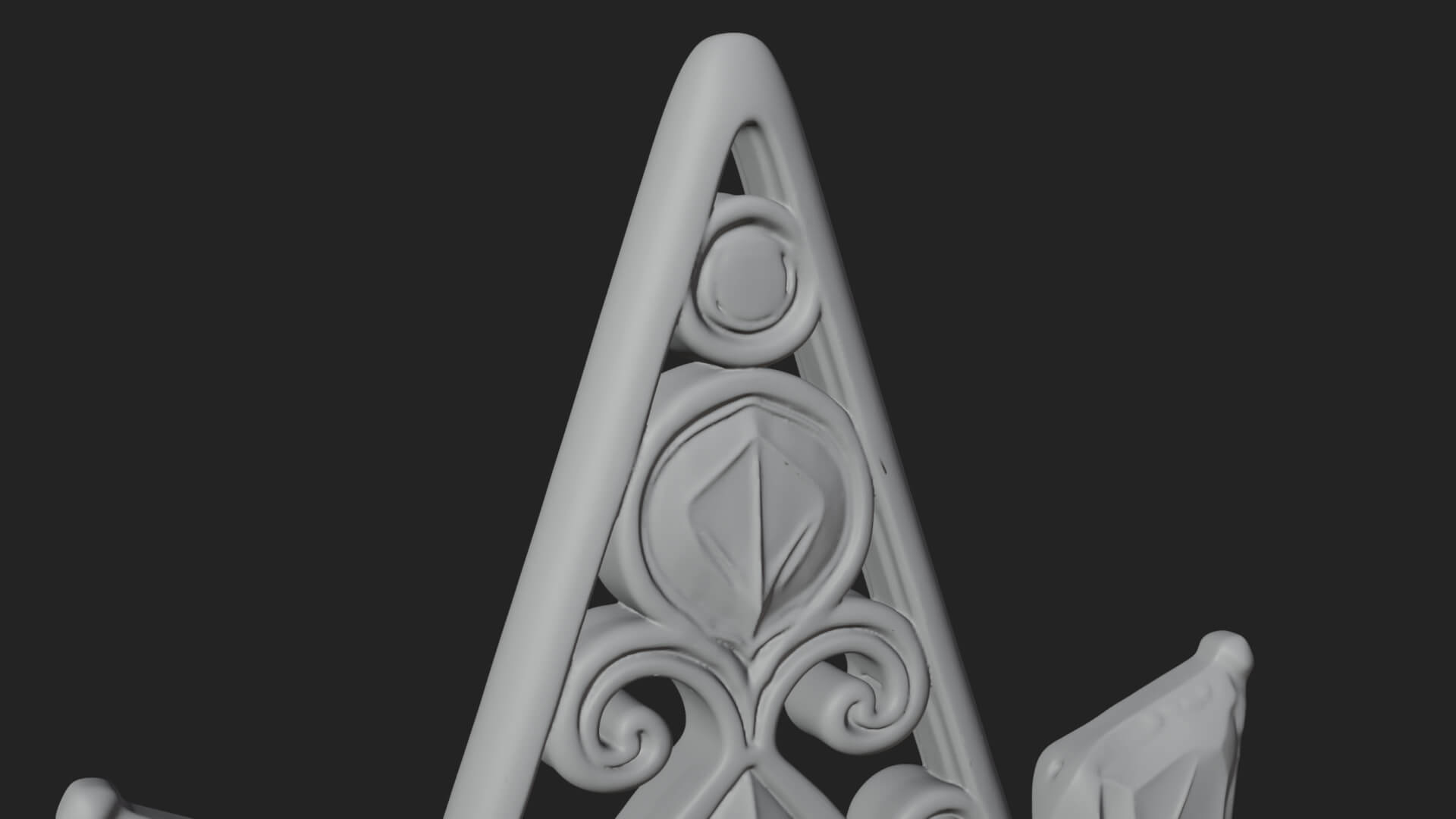 Jeweled Star Tree Topper Ornament Design 3 3D Print Model 3D Model
