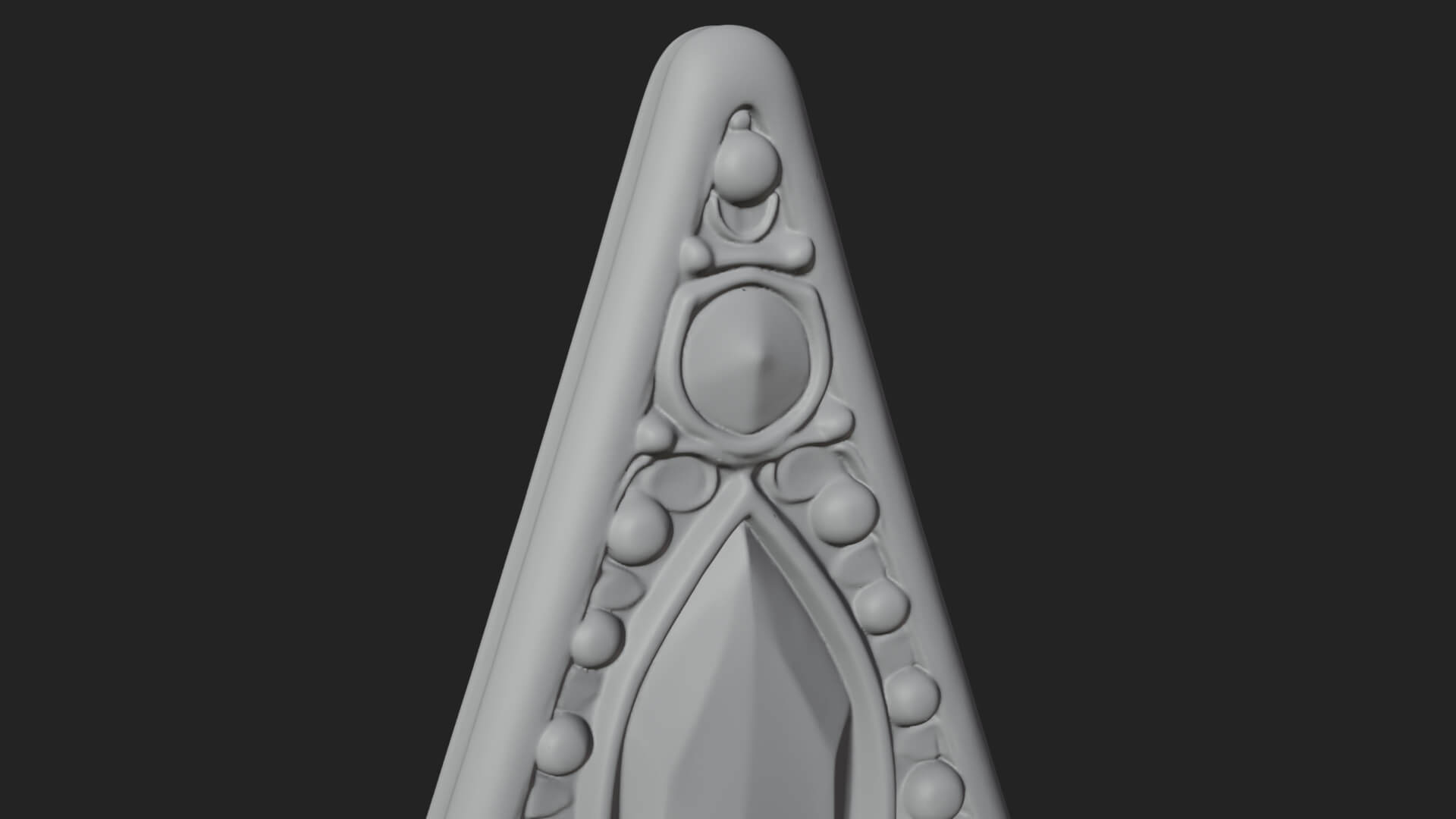 Jeweled Star Tree Topper Ornament Design 4 3D Print Model 3D Model