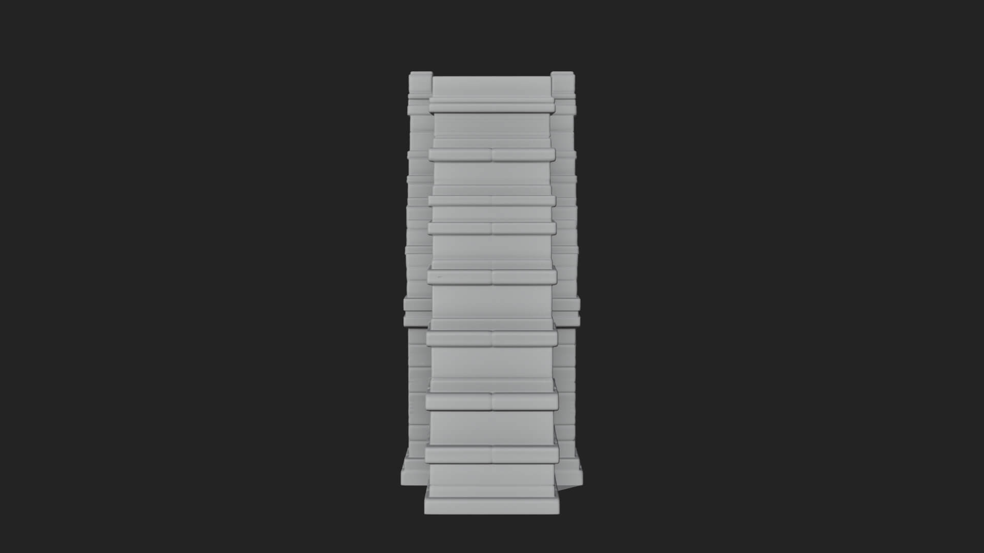 Khmer Carved Arch Design 5 3D Print Model 3D Model