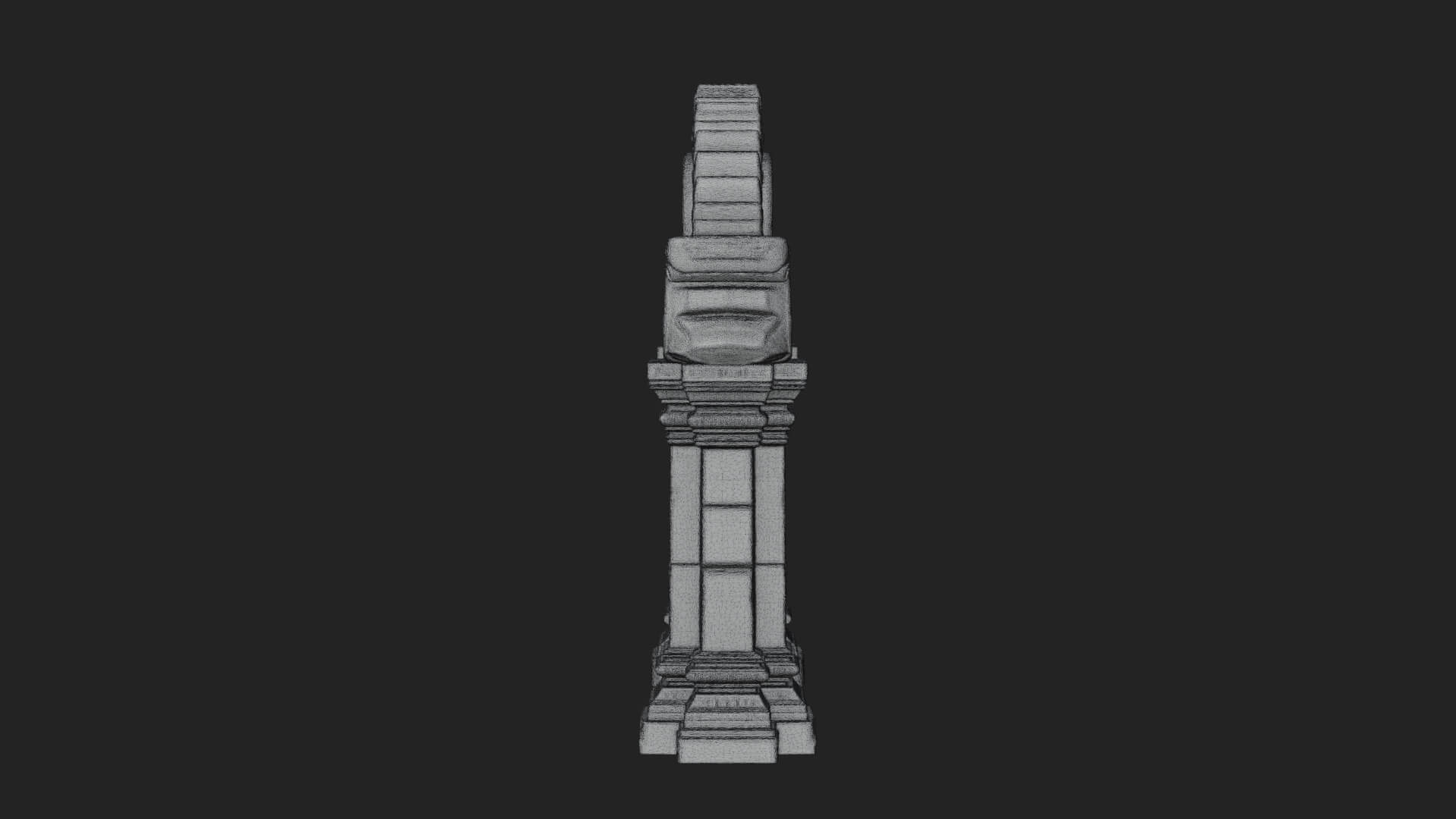 Khmer Carved Arch Design 6 3D Print Model 3D Model