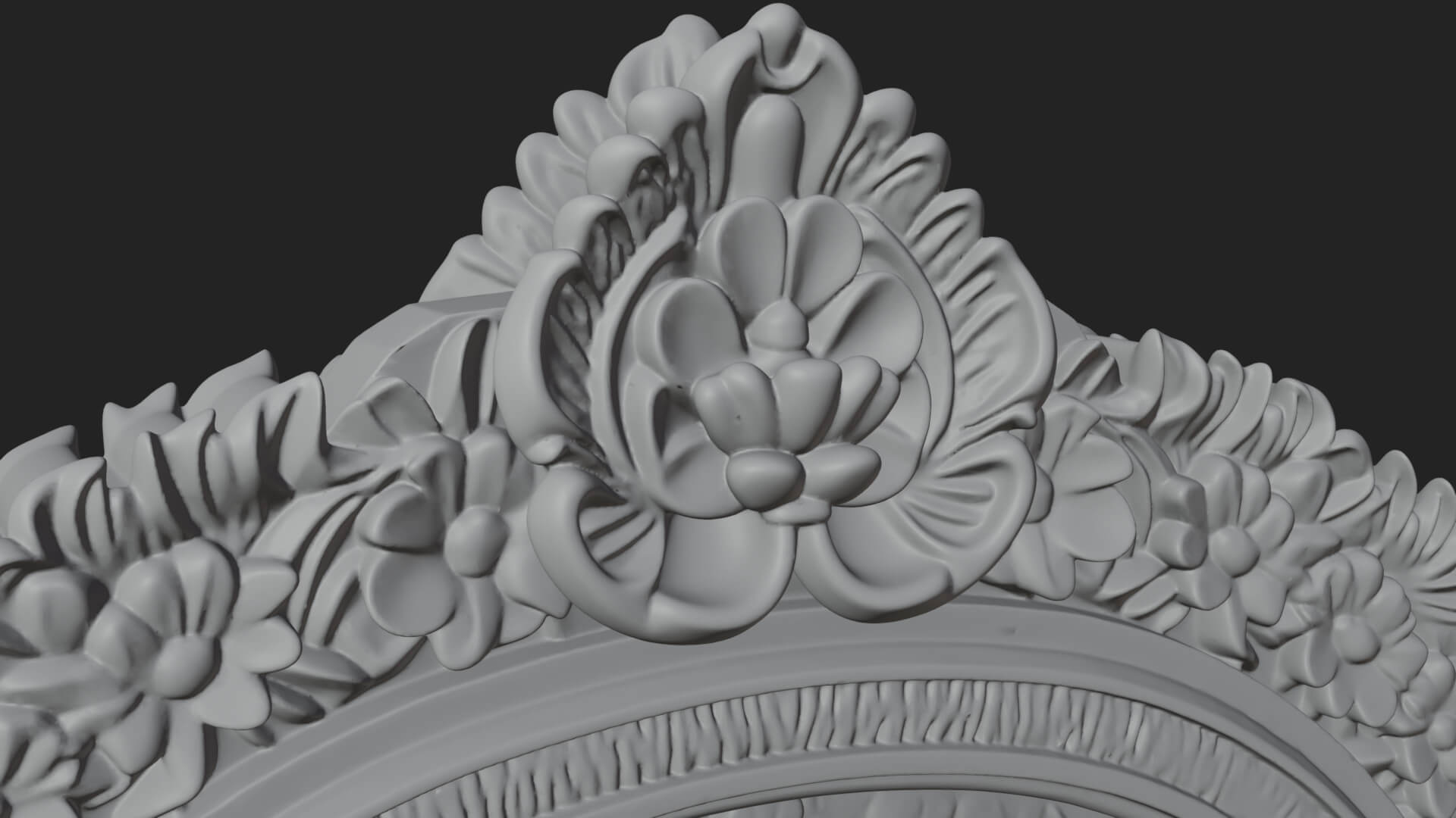 Khmer Carved Arch Design 9 3D Print Model 3D Model