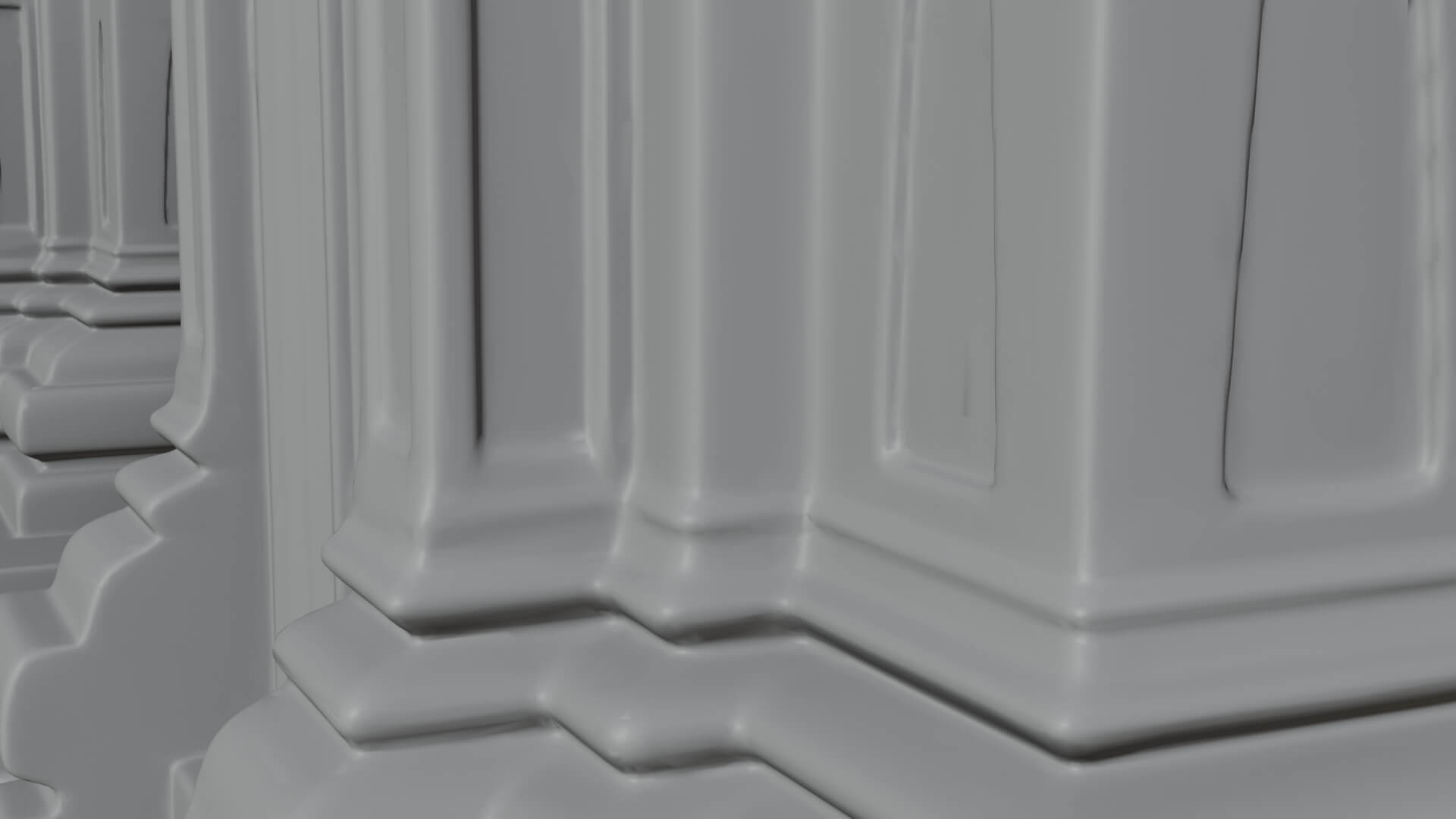 Khmer Temple Tower Design 3 3D Print Model 3D Model