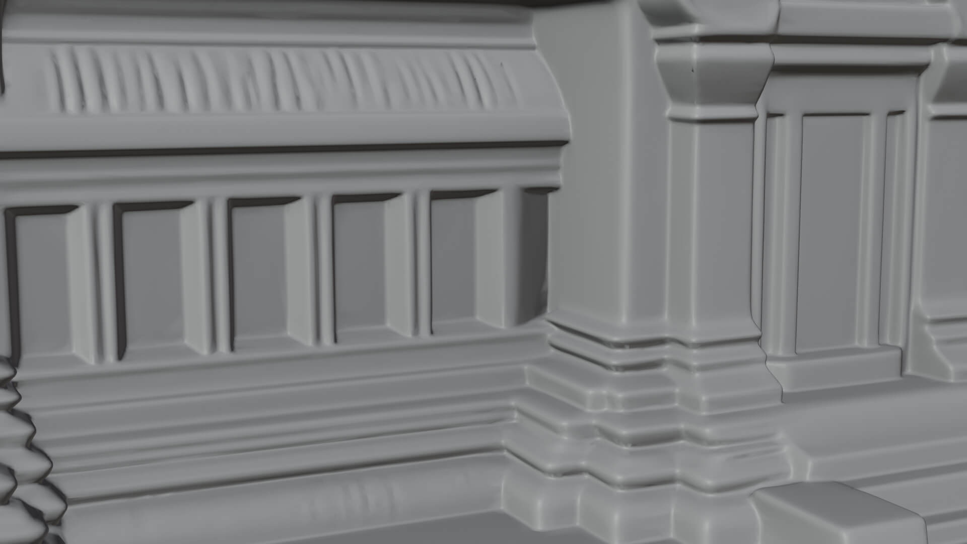 Khmer Temple Tower Design 5 3D Print Model 3D Model