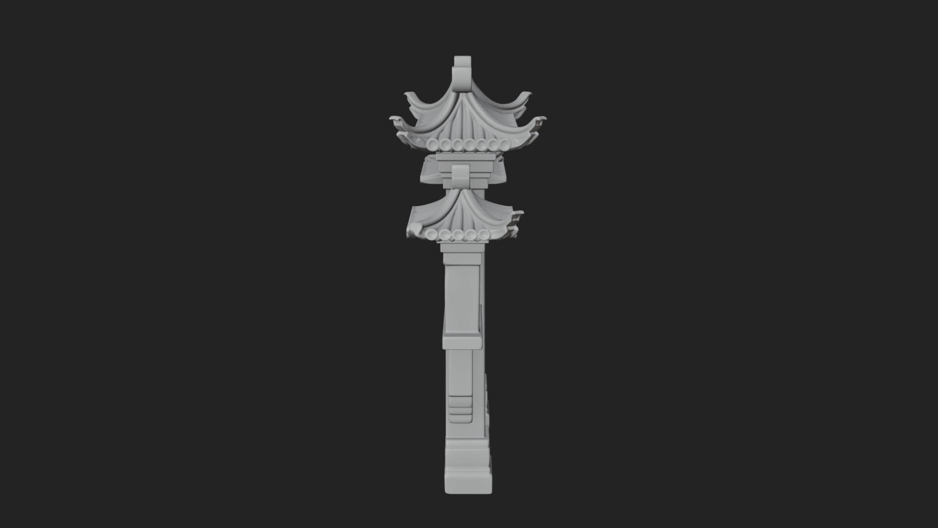 Knotwork Panel Gate Design 1 3D Print Model 3D Model