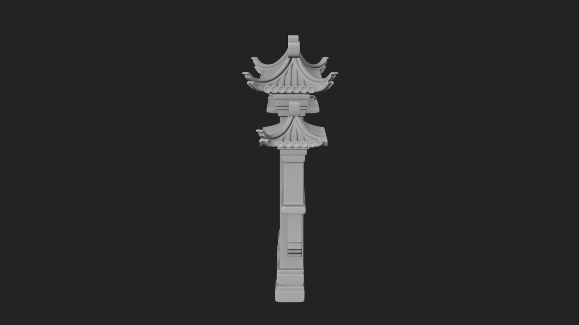 Knotwork Panel Gate Design 1 3D Print Model 3D Model