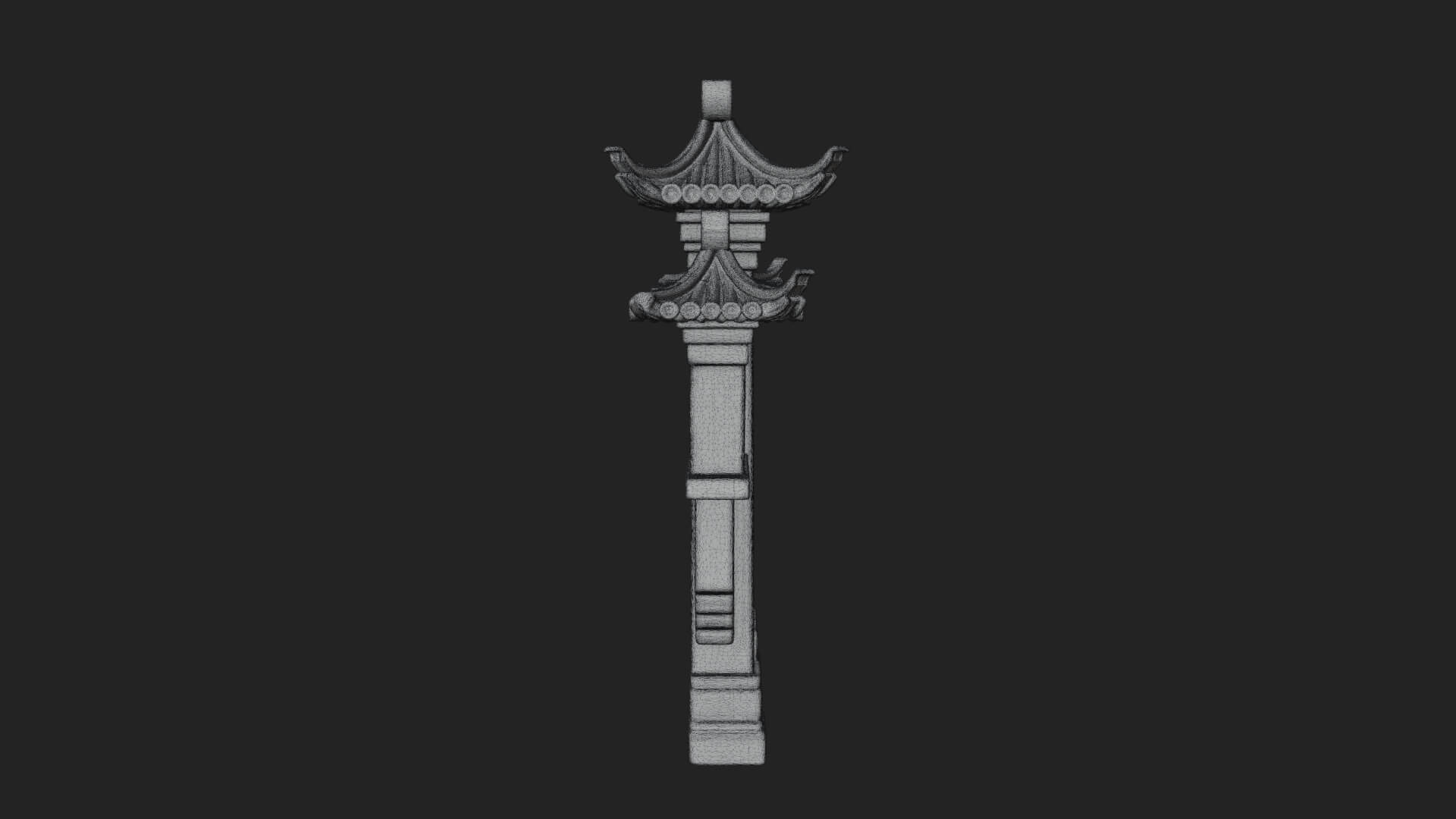 Knotwork Panel Gate Design 1 3D Print Model 3D Model