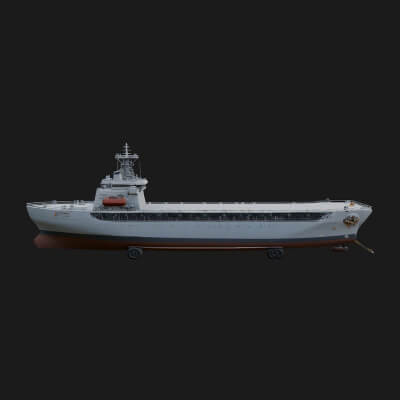 Landing Craft Model Design 6 3D Print Model