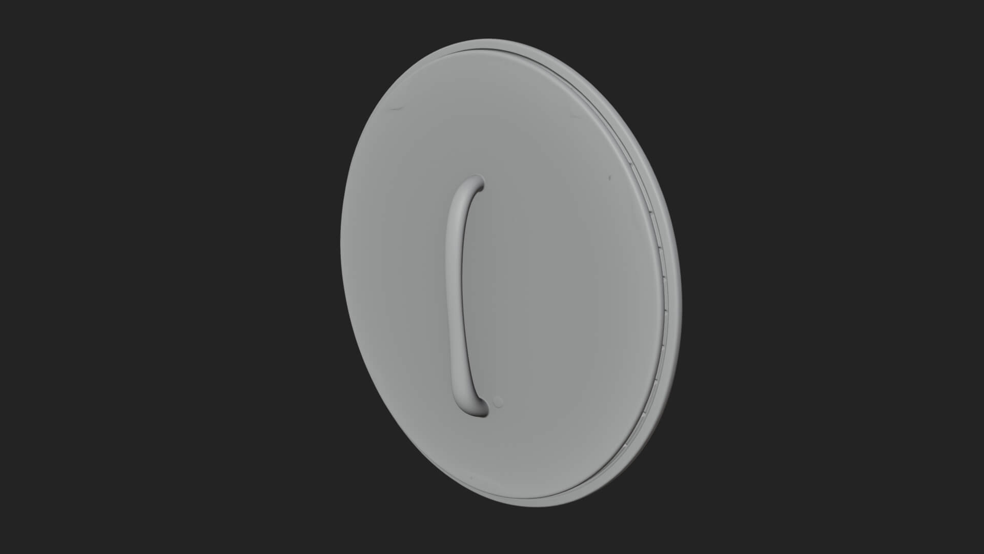 Laurel Wreath Oval Plaque Design 1 3D Print Model 3D Model