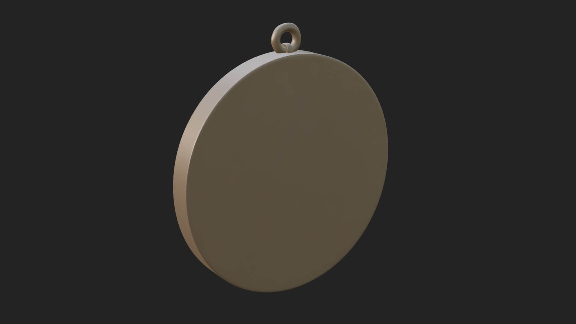 Leo Zodiac Relief Medallion Pendant Design 7 3D Print Model 3D Model