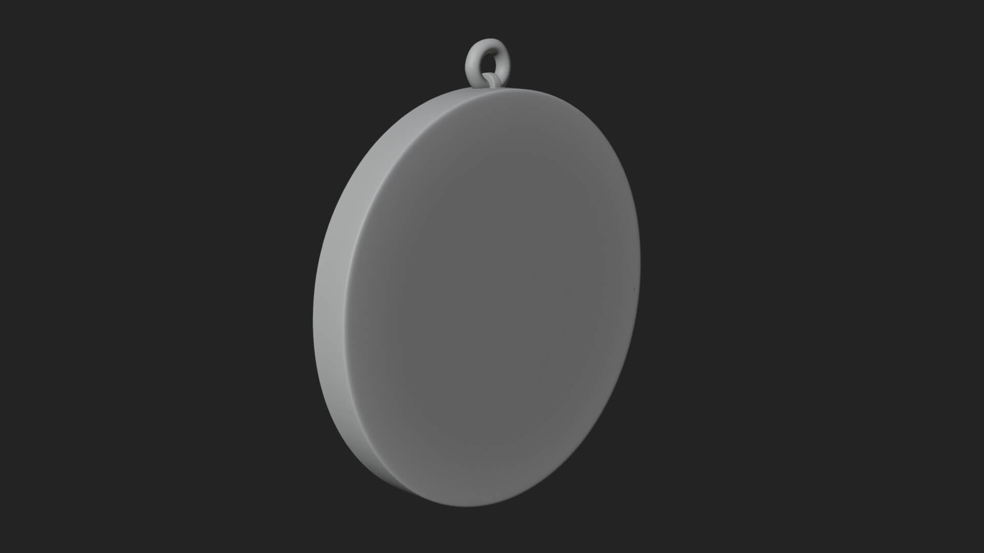 Leo Zodiac Relief Medallion Pendant Design 7 3D Print Model 3D Model