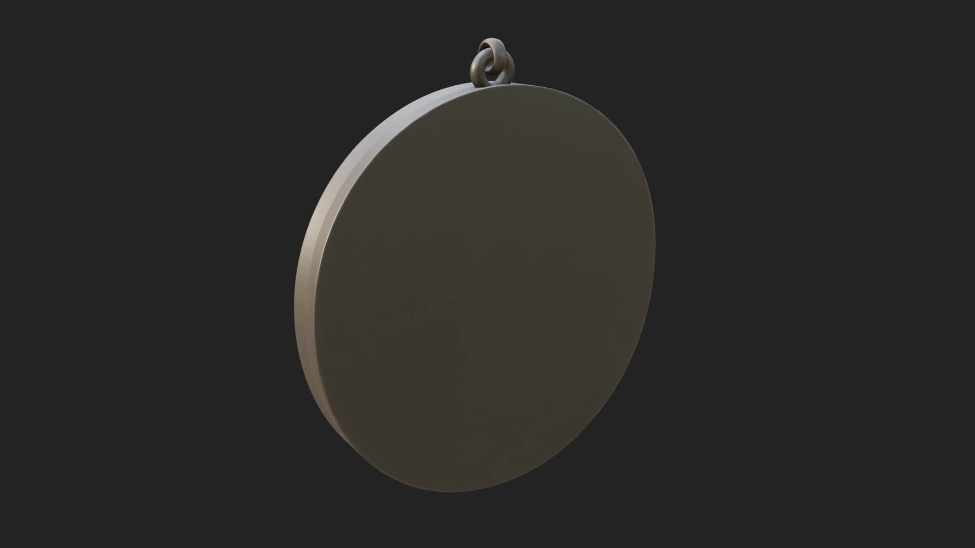 Lightning Sky God Oval Plaque Design 1 3D Print Model 3D Model