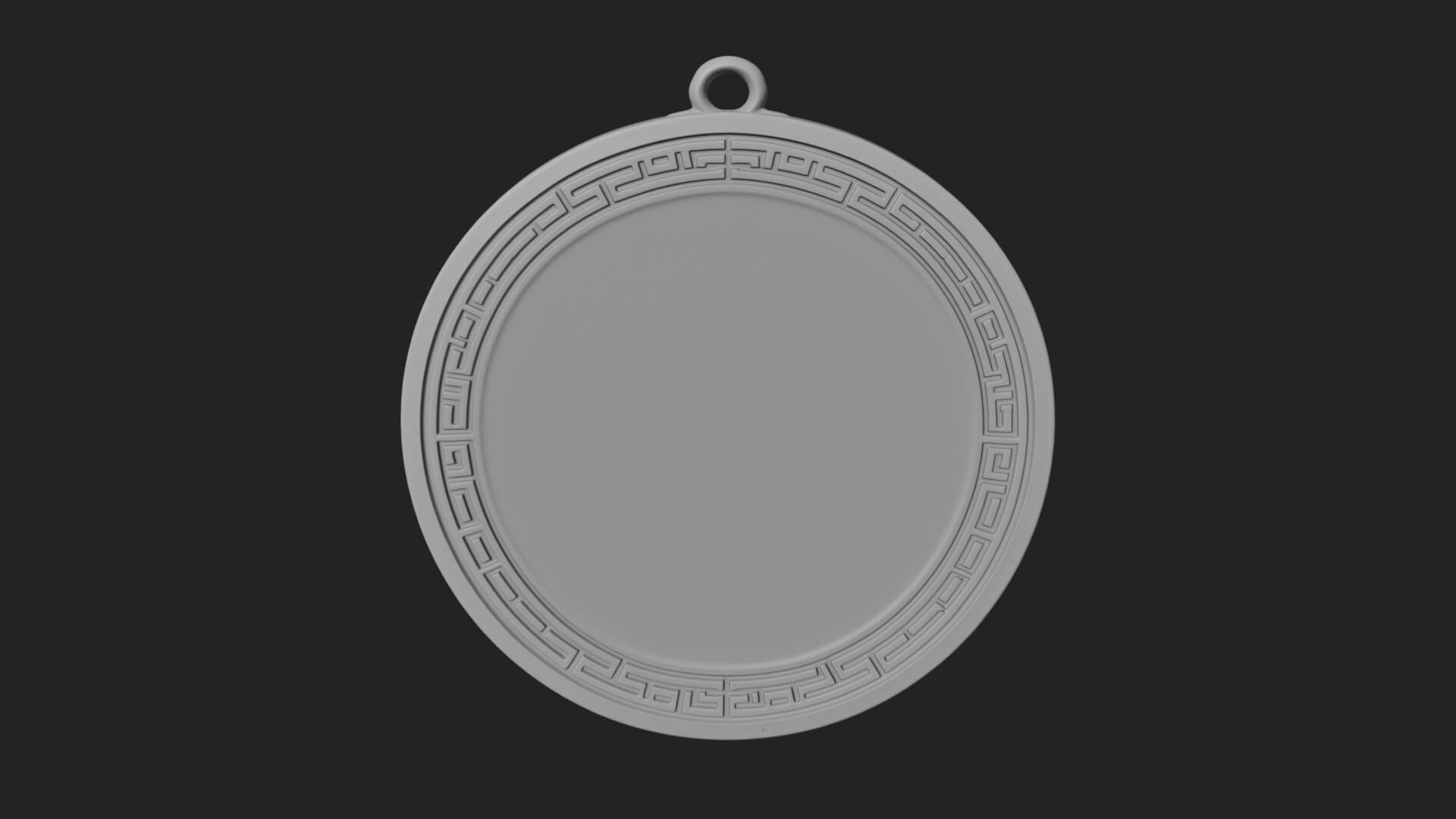 Lightning Sky God Oval Plaque Design 2 3D Print Model 3D Model
