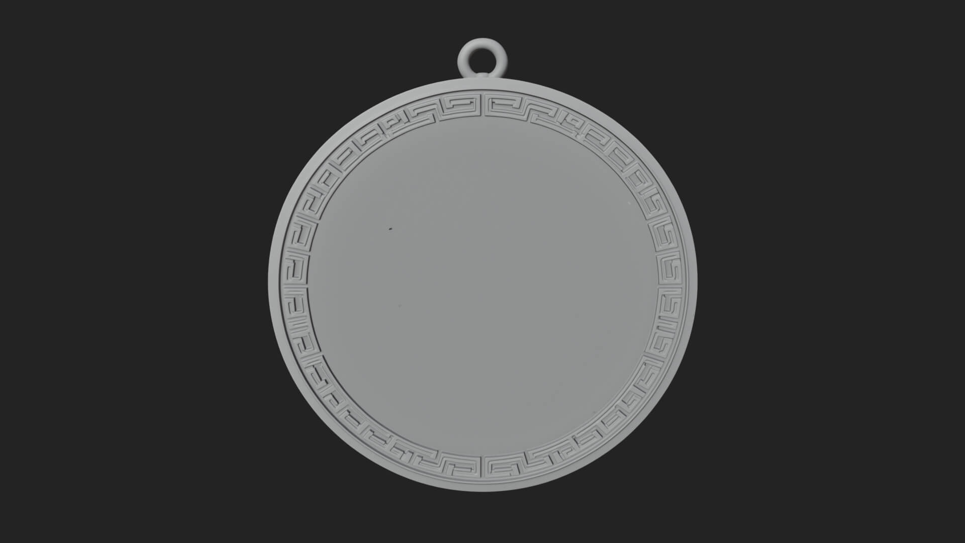 Lightning Sky God Oval Plaque Design 3 3D Print Model 3D Model