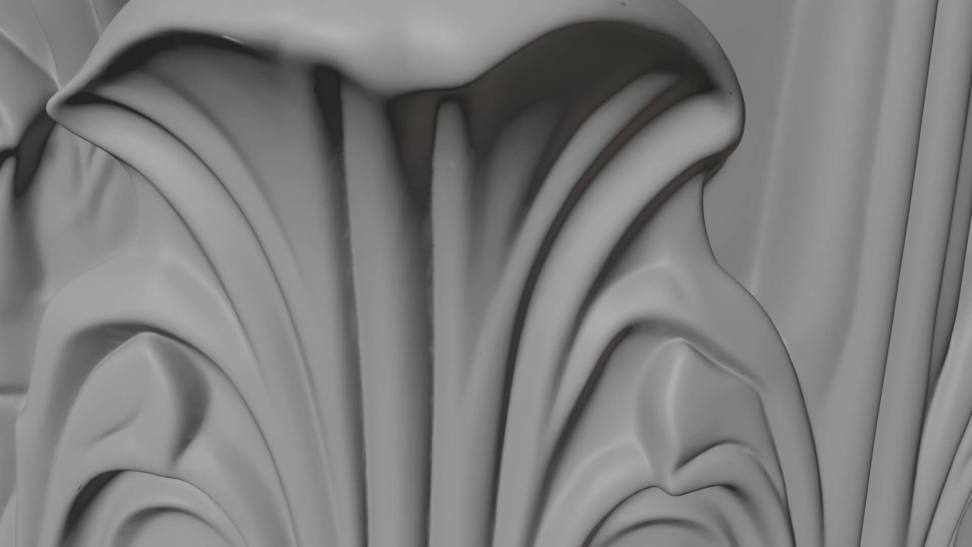 Lion Head Column Capital Design 8 3D Print Model 3D Model