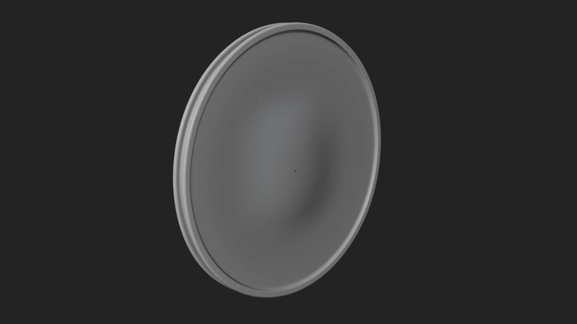 Lion Head Oval Relief Plaque Design 9 3D Print Model 3D Model