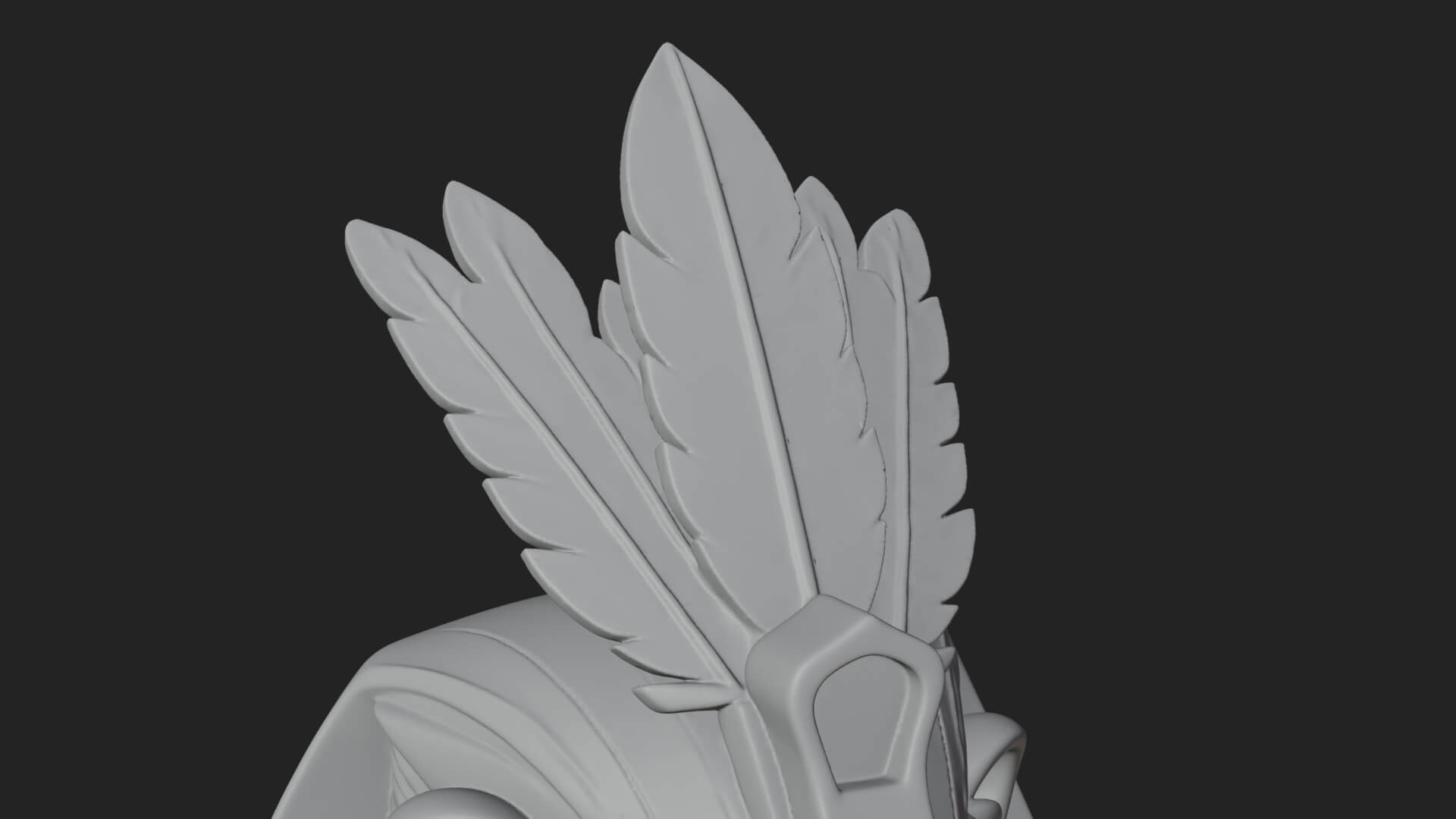 Lion-Headed Egyptian God Statue Design 6 3D Print Model 3D Model