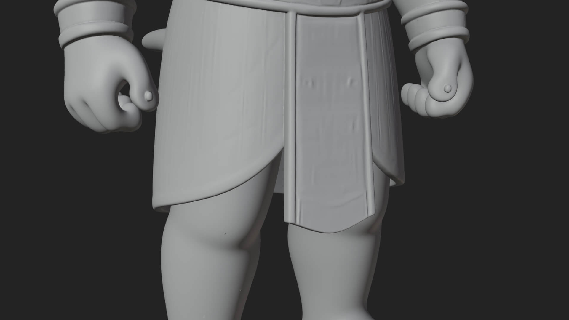 Lion-Headed Egyptian God Statue Design 6 3D Print Model 3D Model