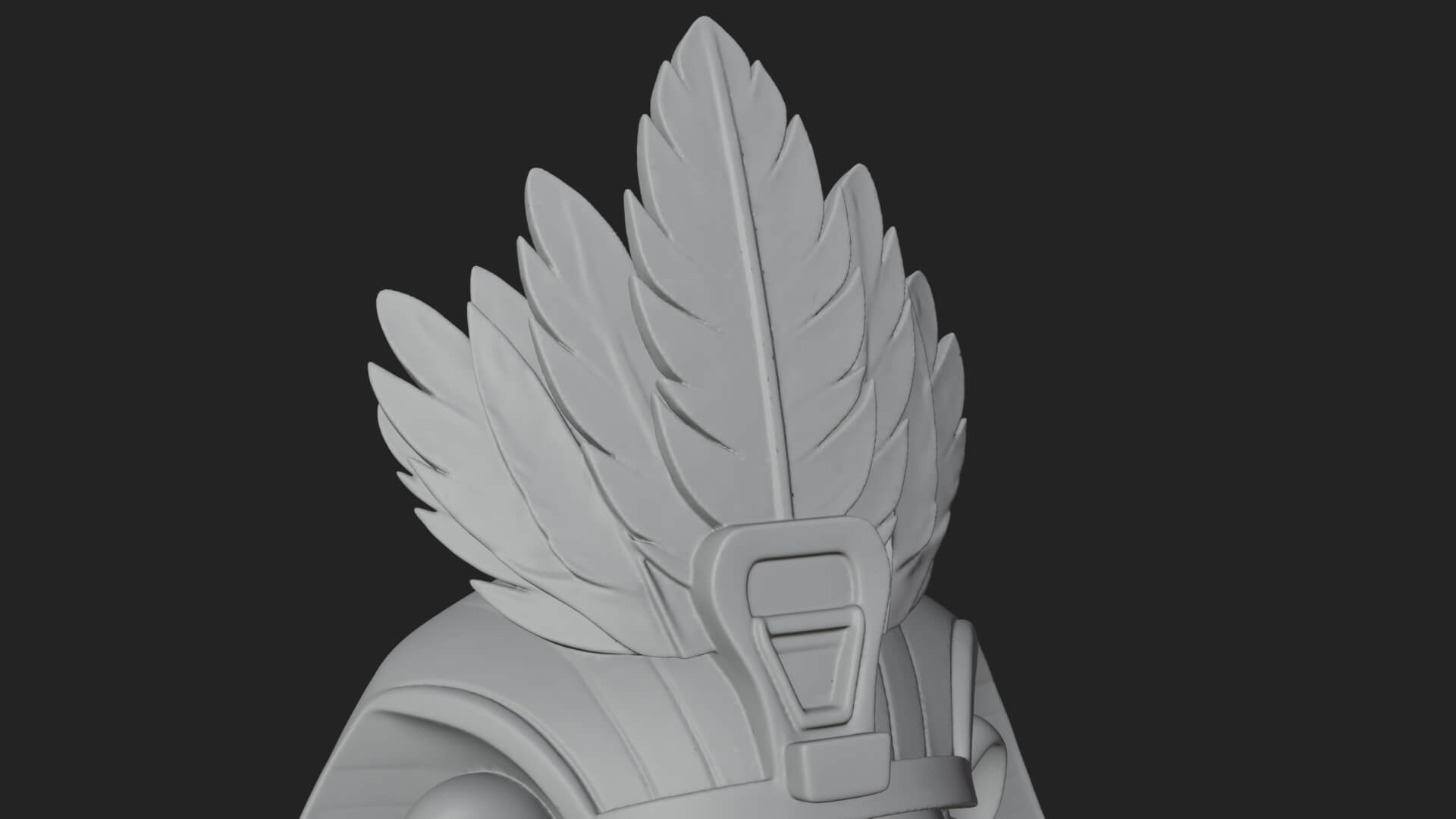 Lion-Headed Egyptian God Statue Design 7 3D Print Model 3D Model