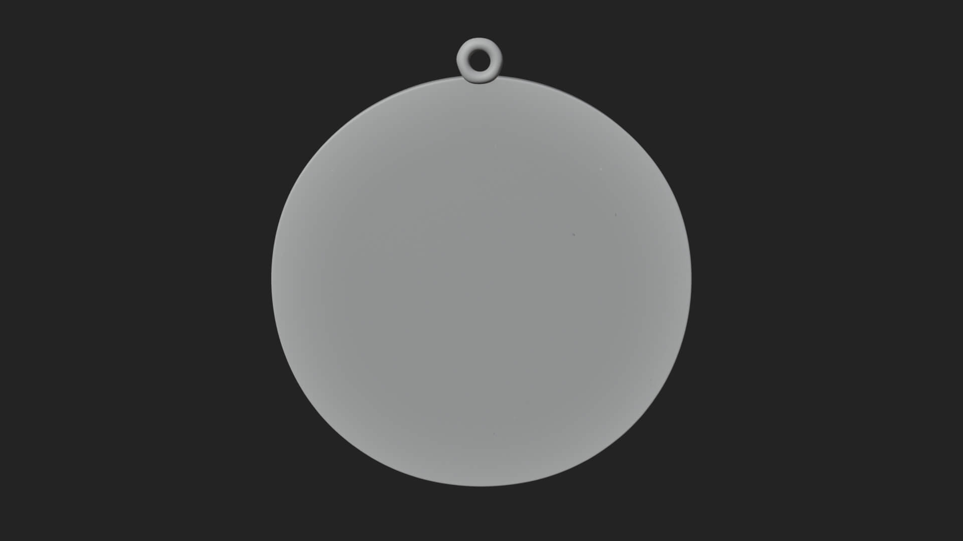Long-Haired Christ Oval Plaque Design 2 3D Print Model 3D Model