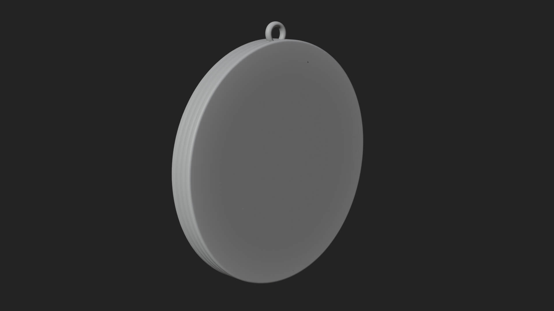 Long Haired Christ Oval Plaque Design 3 3D Print Model 3D Model