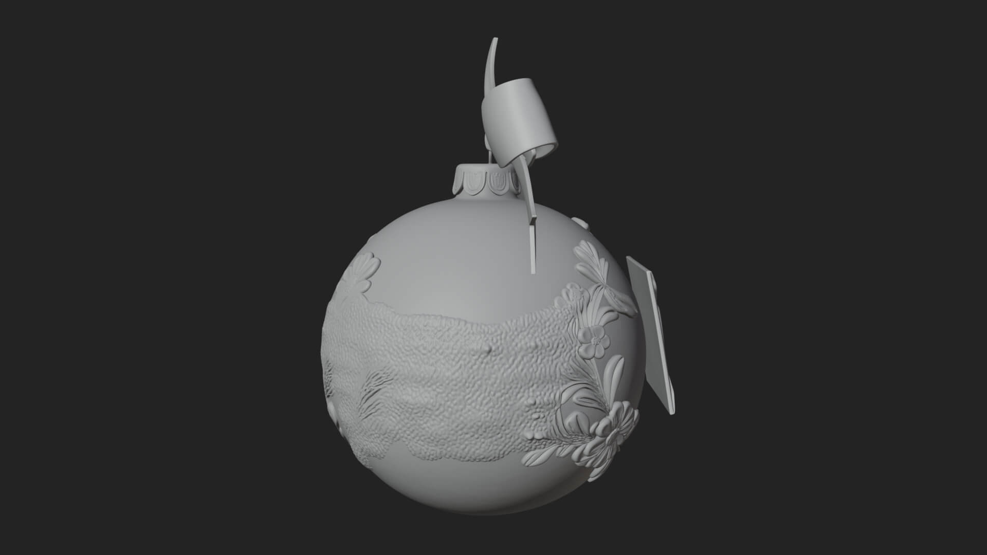 Love Letter Egg Ornament Design 1 3D Print Model 3D Model