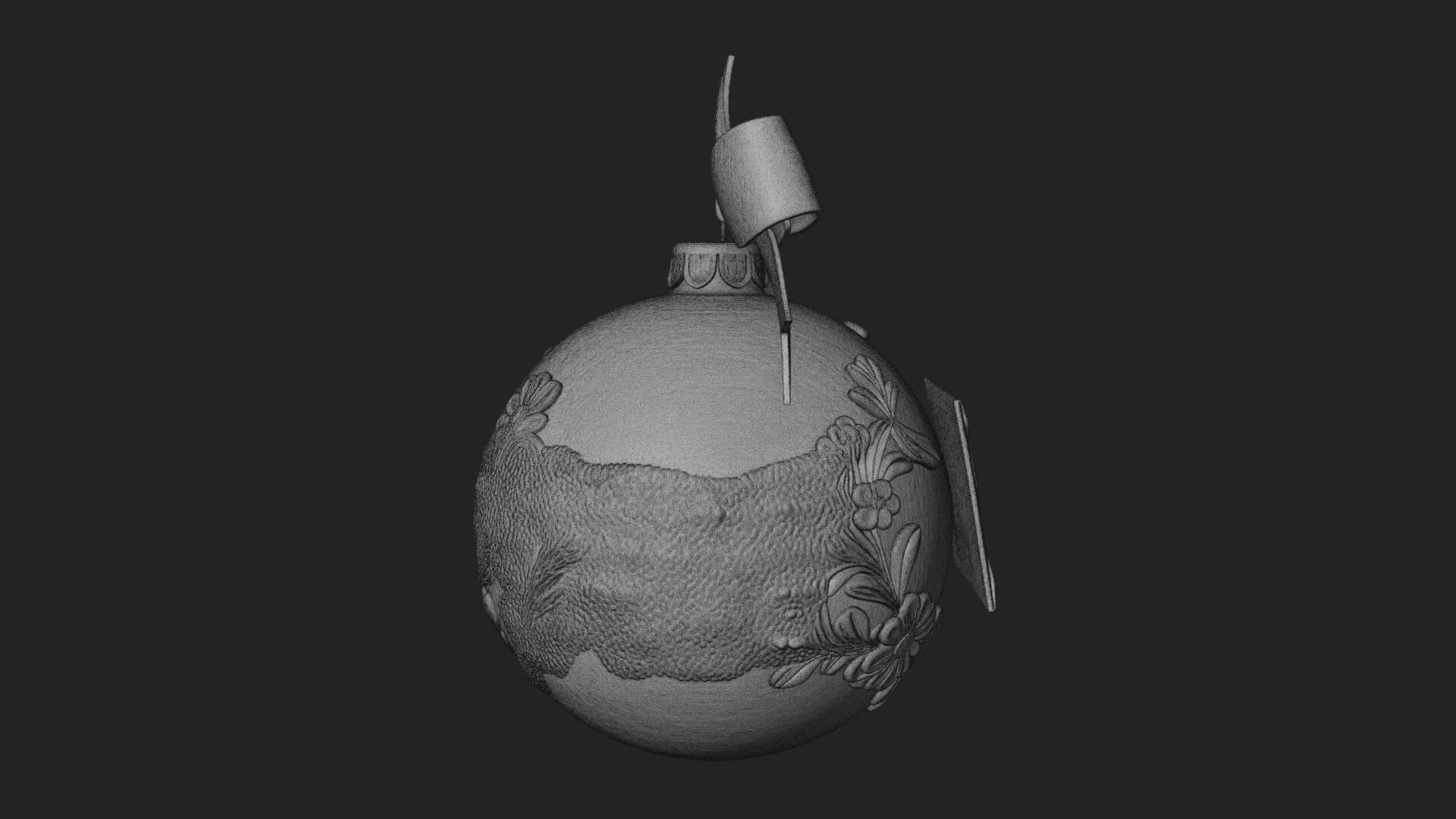 Love Letter Egg Ornament Design 1 3D Print Model 3D Model