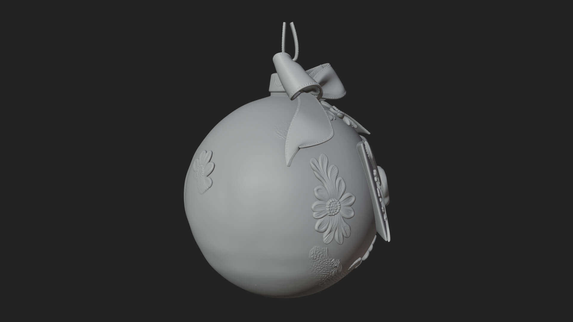 Love Letter Egg Ornament Design 2 3D Print Model 3D Model