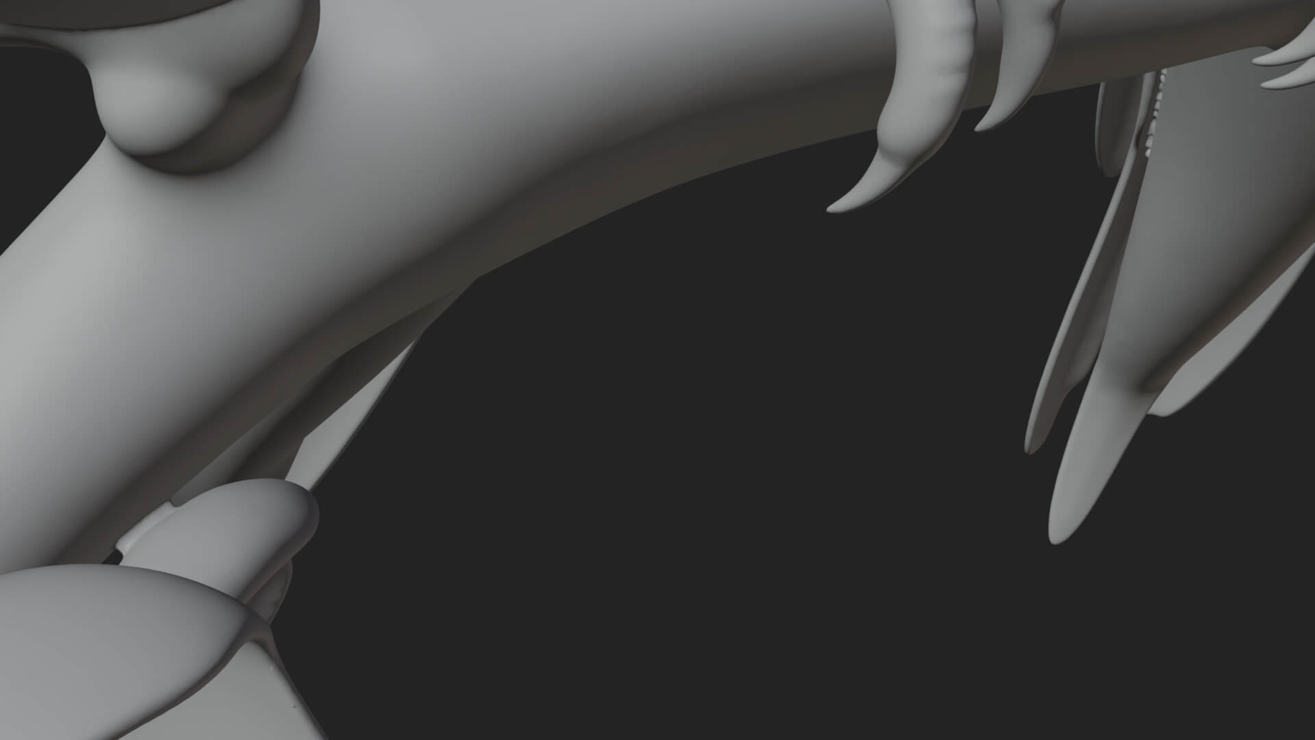 Lovebird Pair on Branch Statue Design 3 3D Print Model 3D Model