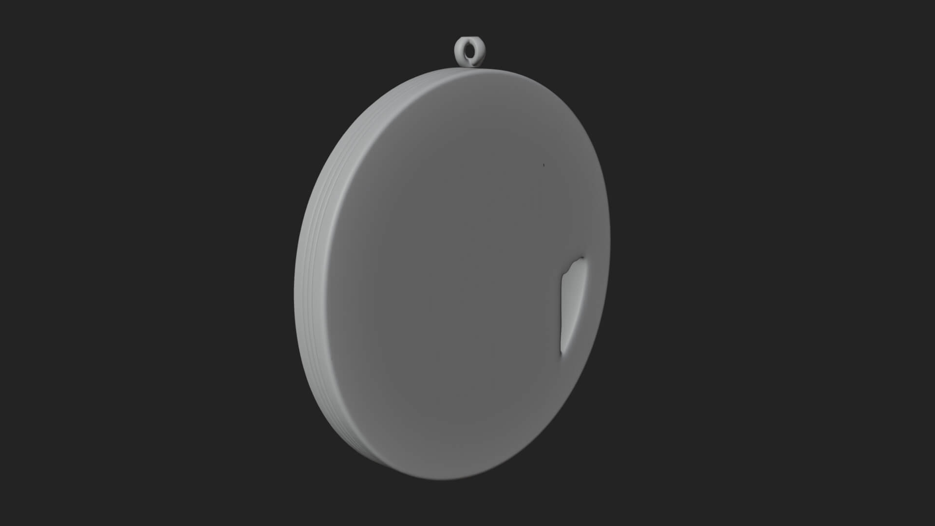 Madonna with Child Oval Plaque Design 1 3D Print Model 3D Model