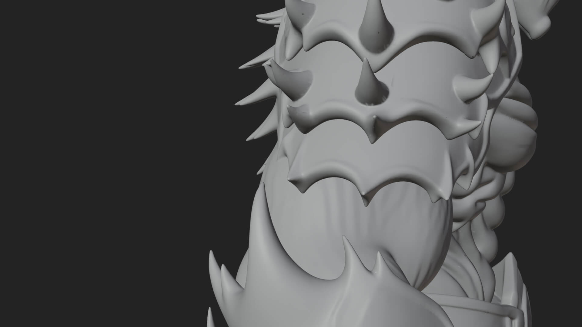 Manticore Beast Statue Design 3 3D Print Model 3D Model