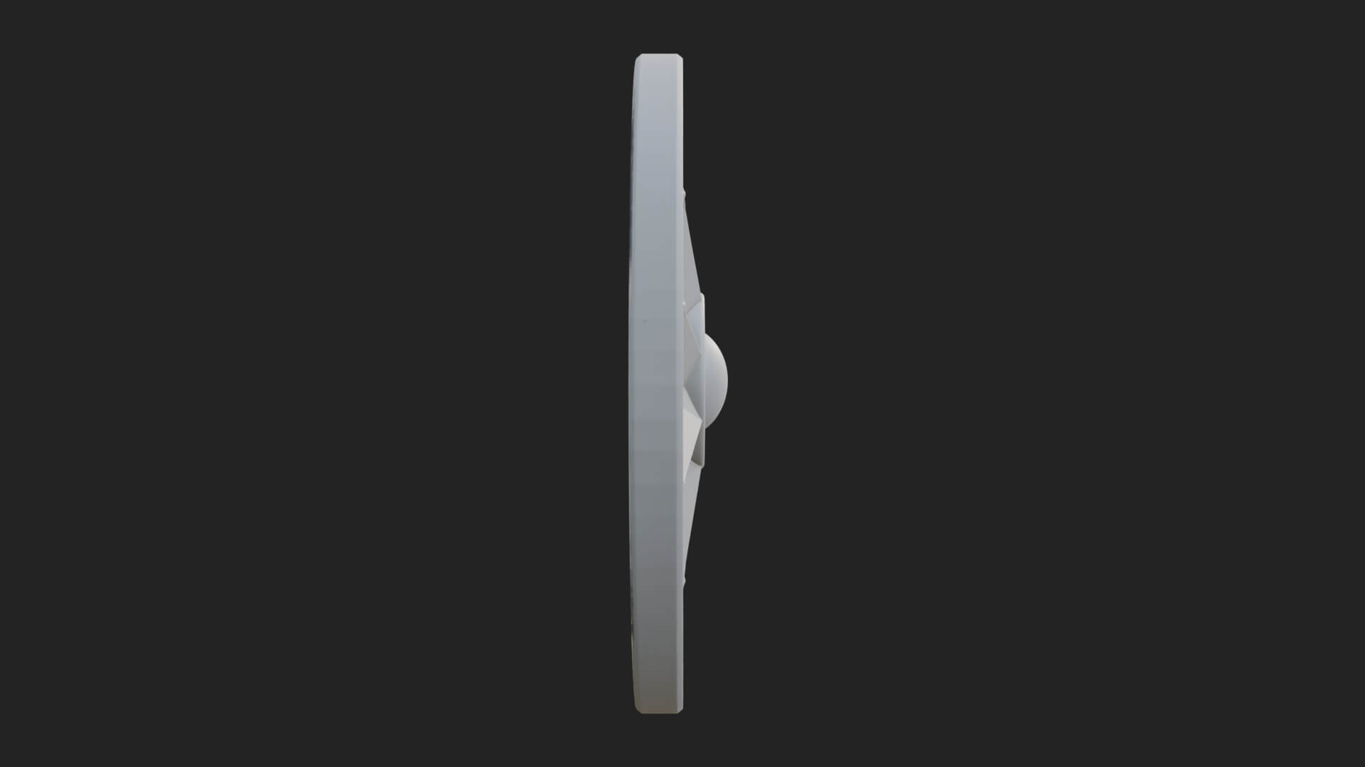Mariner Compass Oval Plaque Design 11 3D Print Model 3D Model