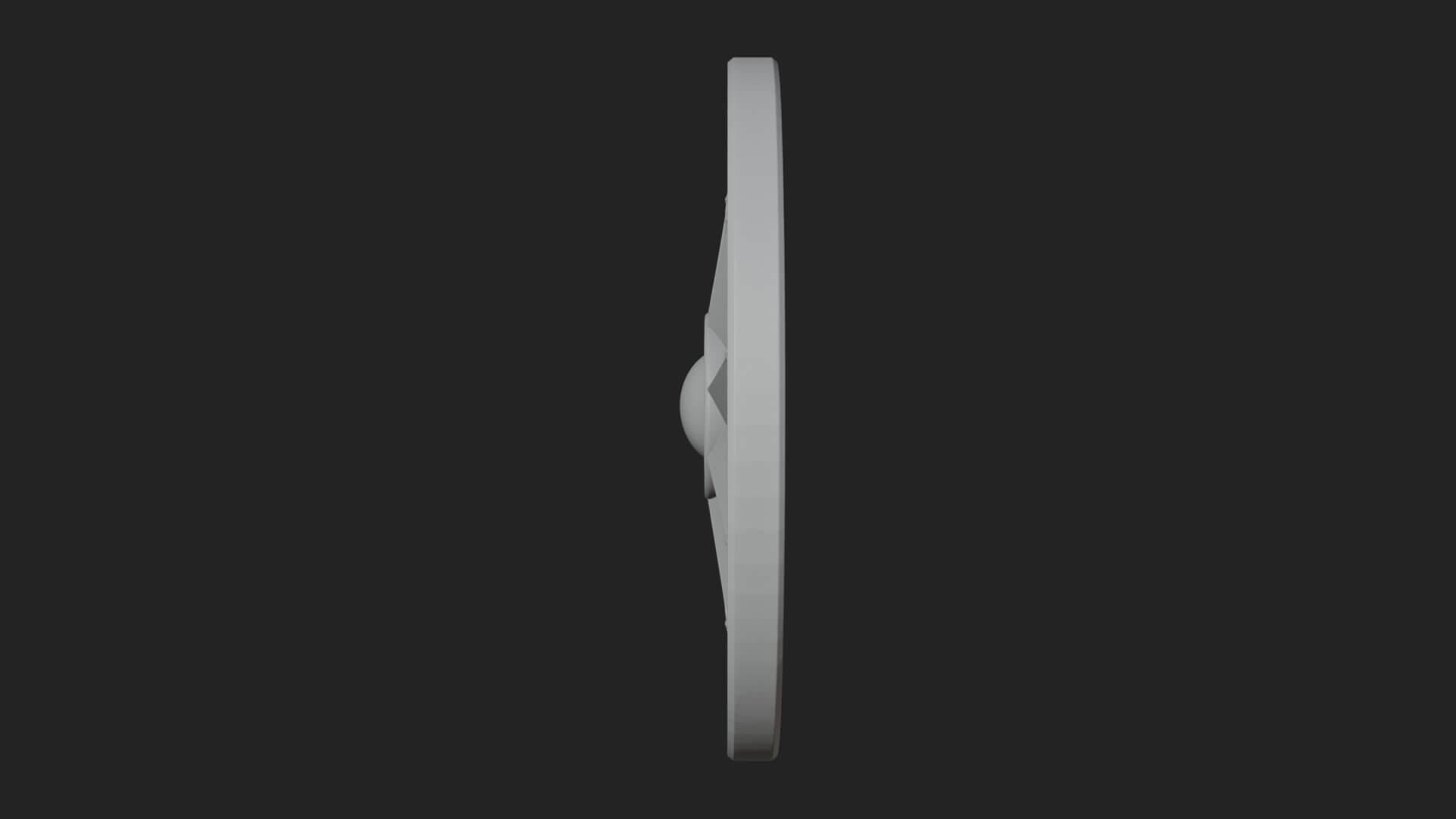 Mariner Compass Oval Plaque Design 11 3D Print Model 3D Model