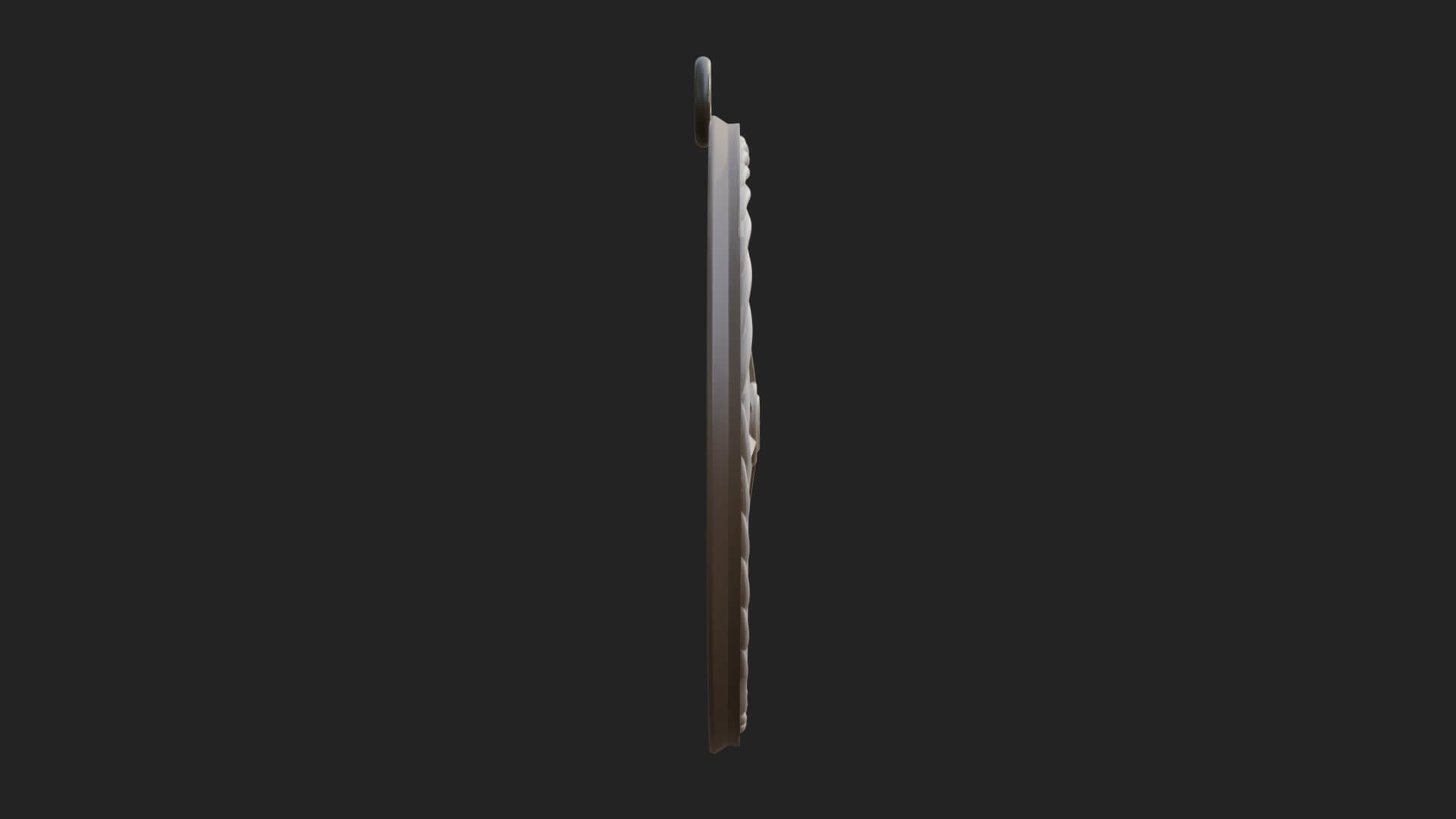 Mariner Compass Oval Plaque Design 2 3D Print Model 3D Model