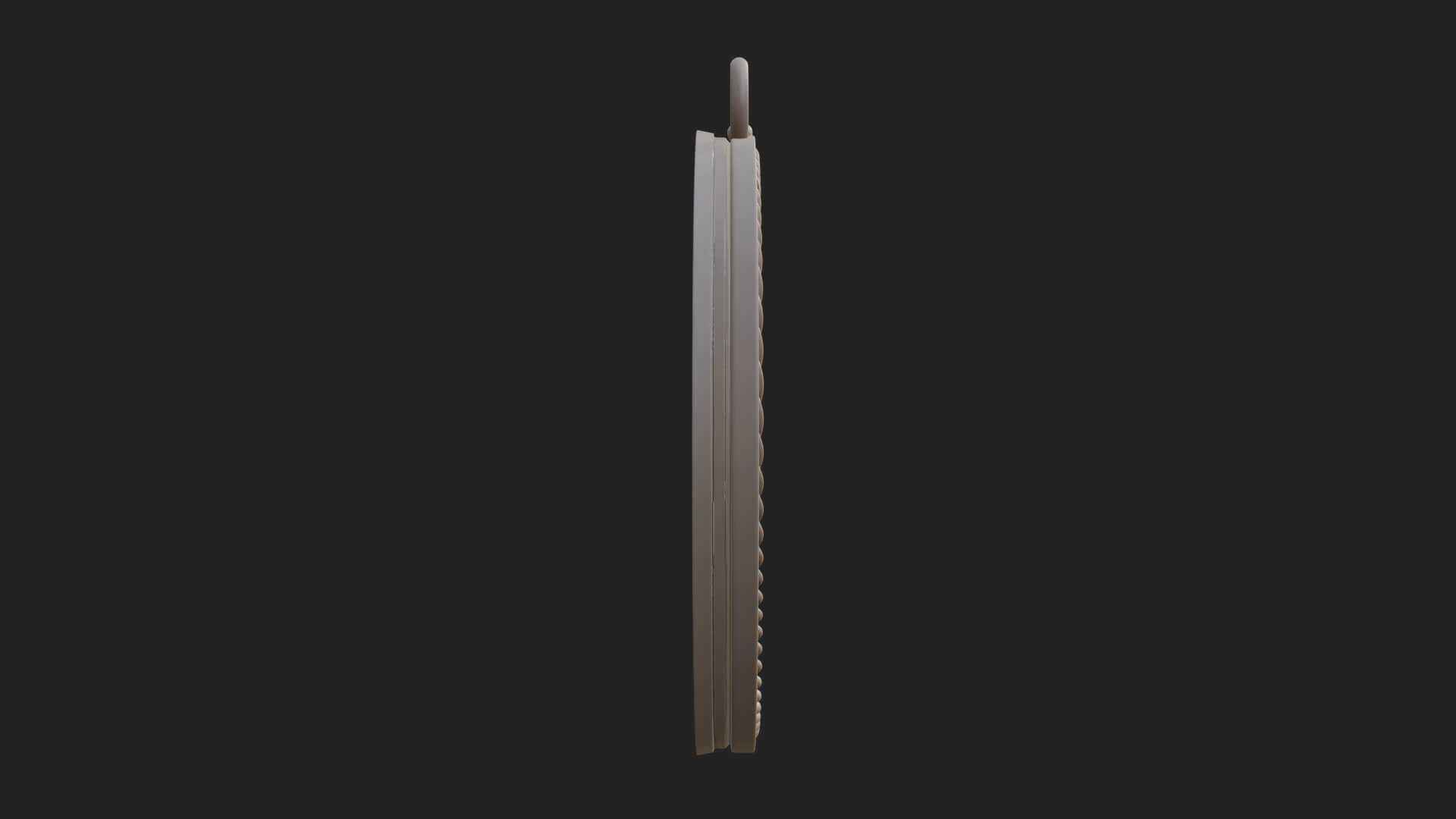 Mariner Compass Oval Plaque Design 3 3D Print Model 3D Model