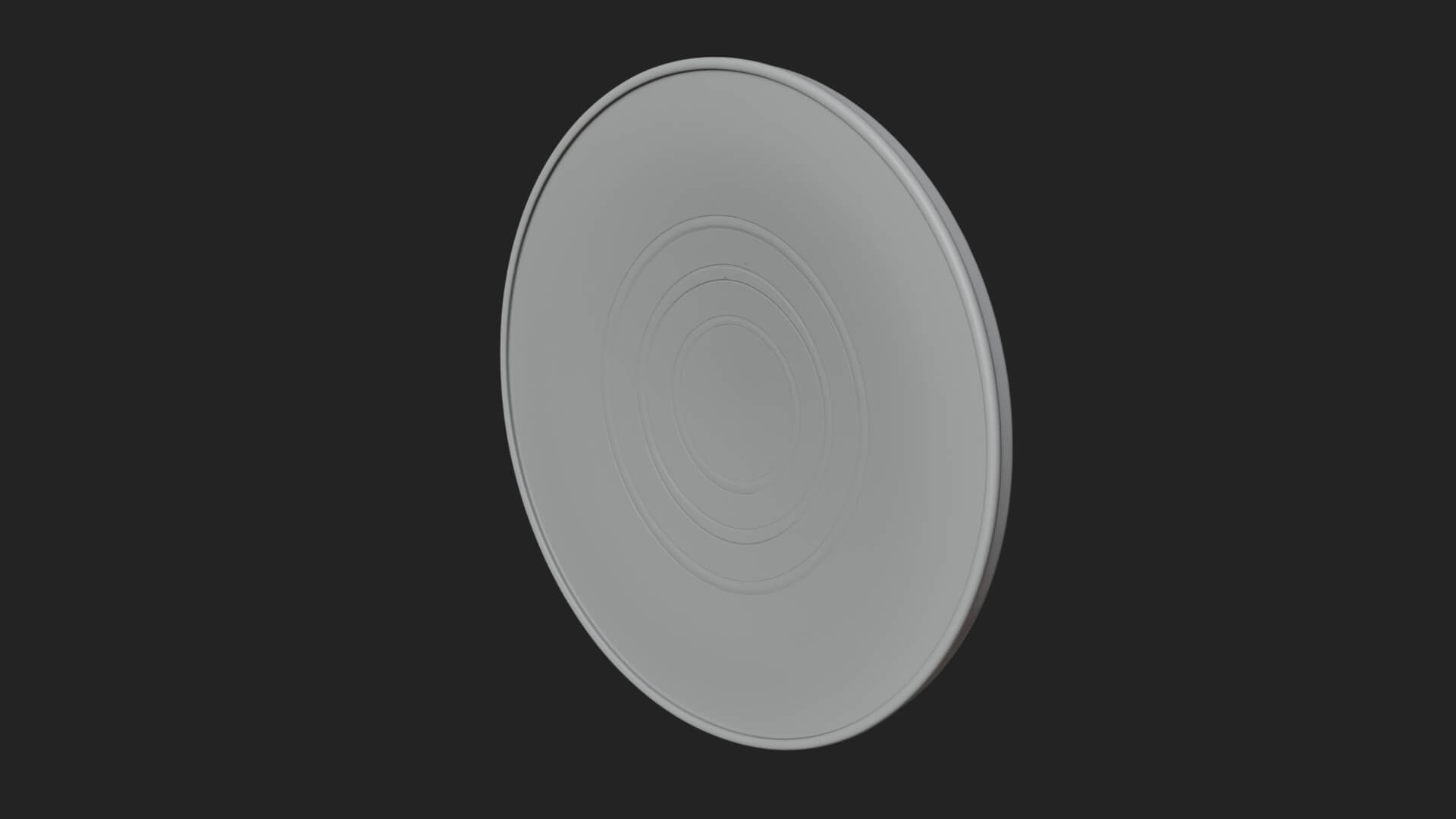 Mariner Compass Oval Plaque Design 4 3D Print Model 3D Model
