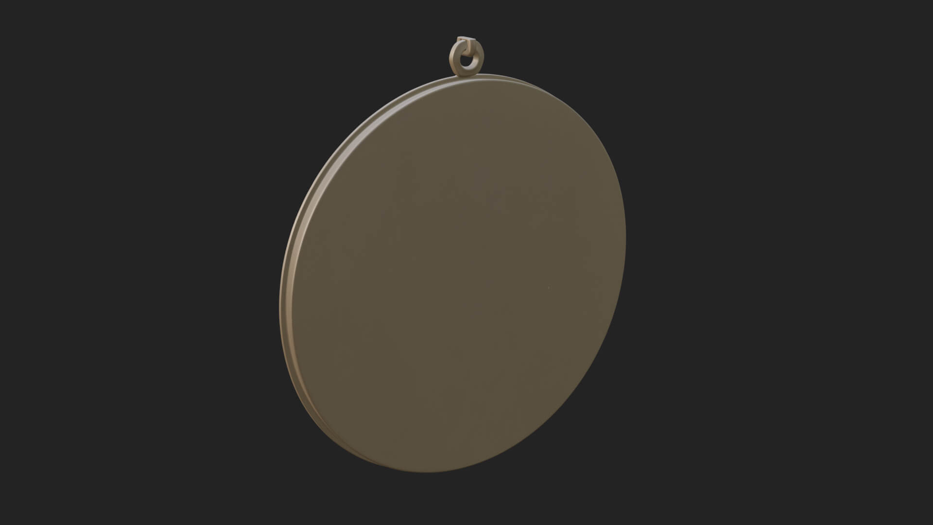 Masked Ninja Oval Relief Plaque Design 1 3D Print Model 3D Model