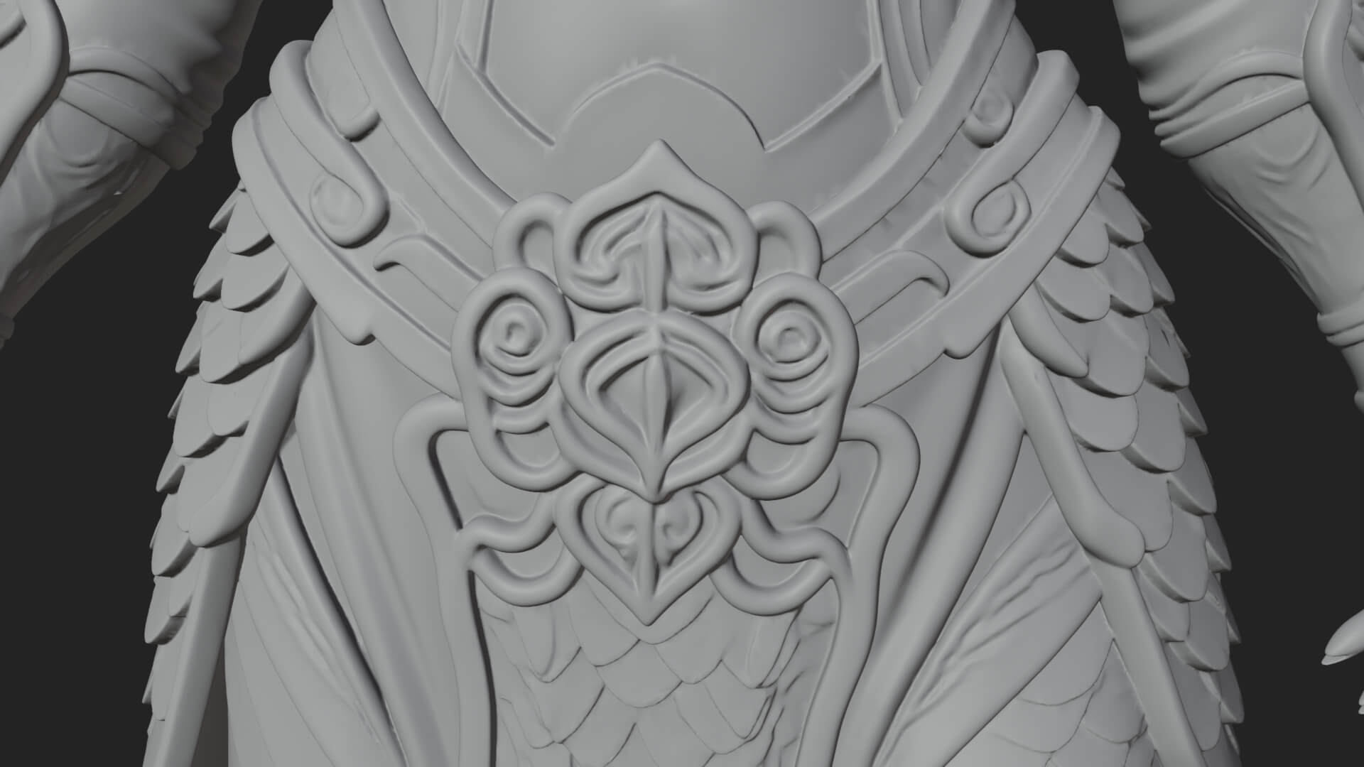 Medusa Snake Hair Statue Design 1 3D Print Model 3D Model