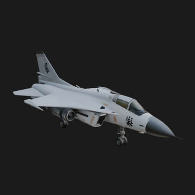 Military Jet Fighter Model Design 31 3D Print Model