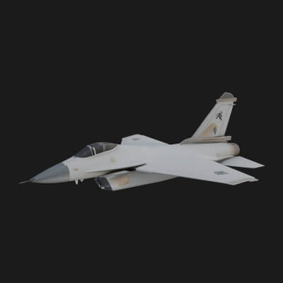 Military Jet Fighter Model Design 57 3D Print Model