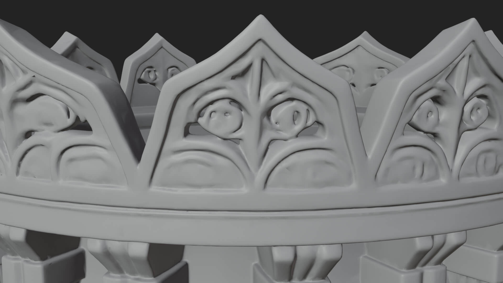 Minaret Stone Tower Design 3 3D Print Model 3D Model