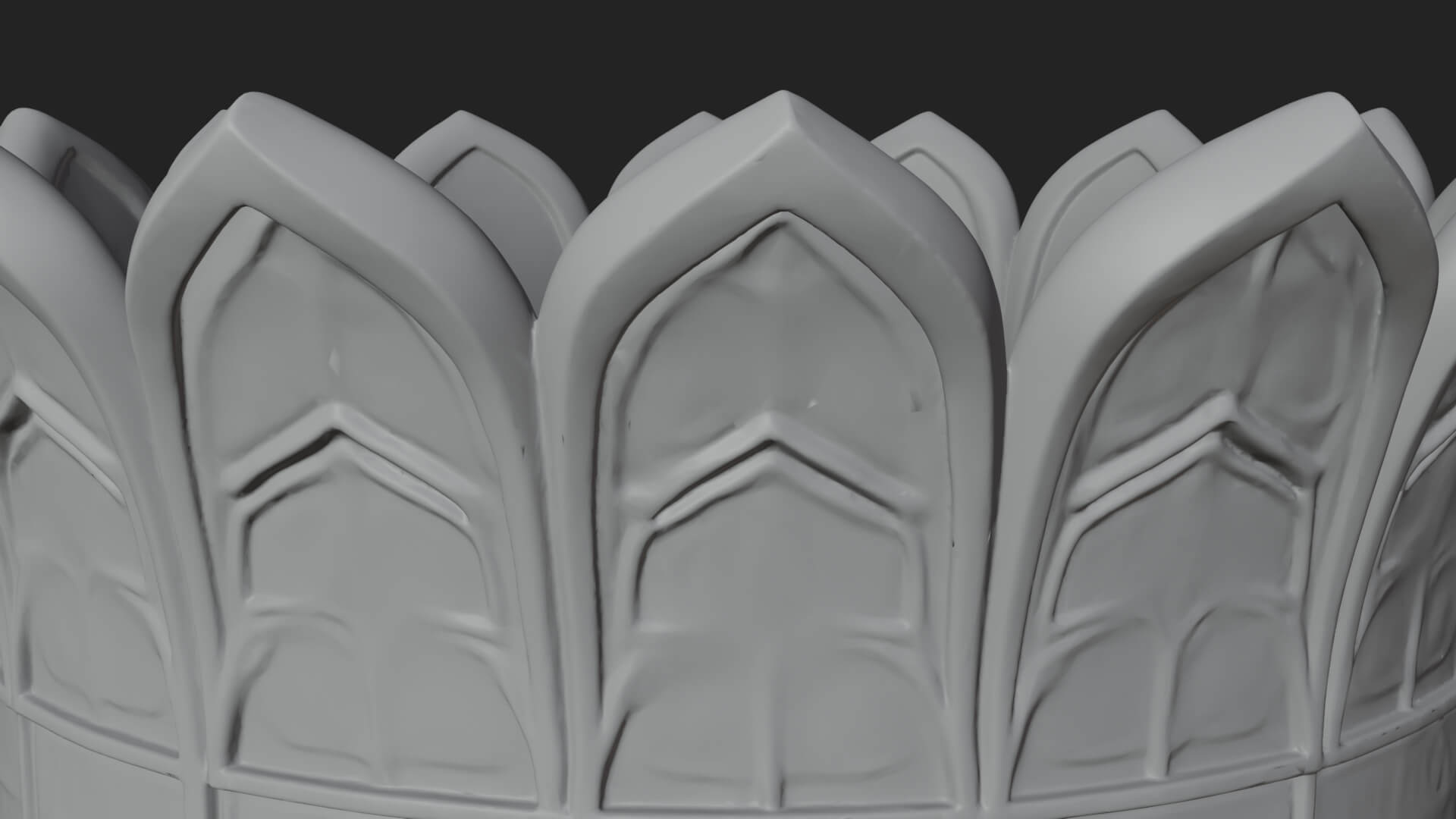 Minaret Stone Tower Design 5 3D Print Model 3D Model