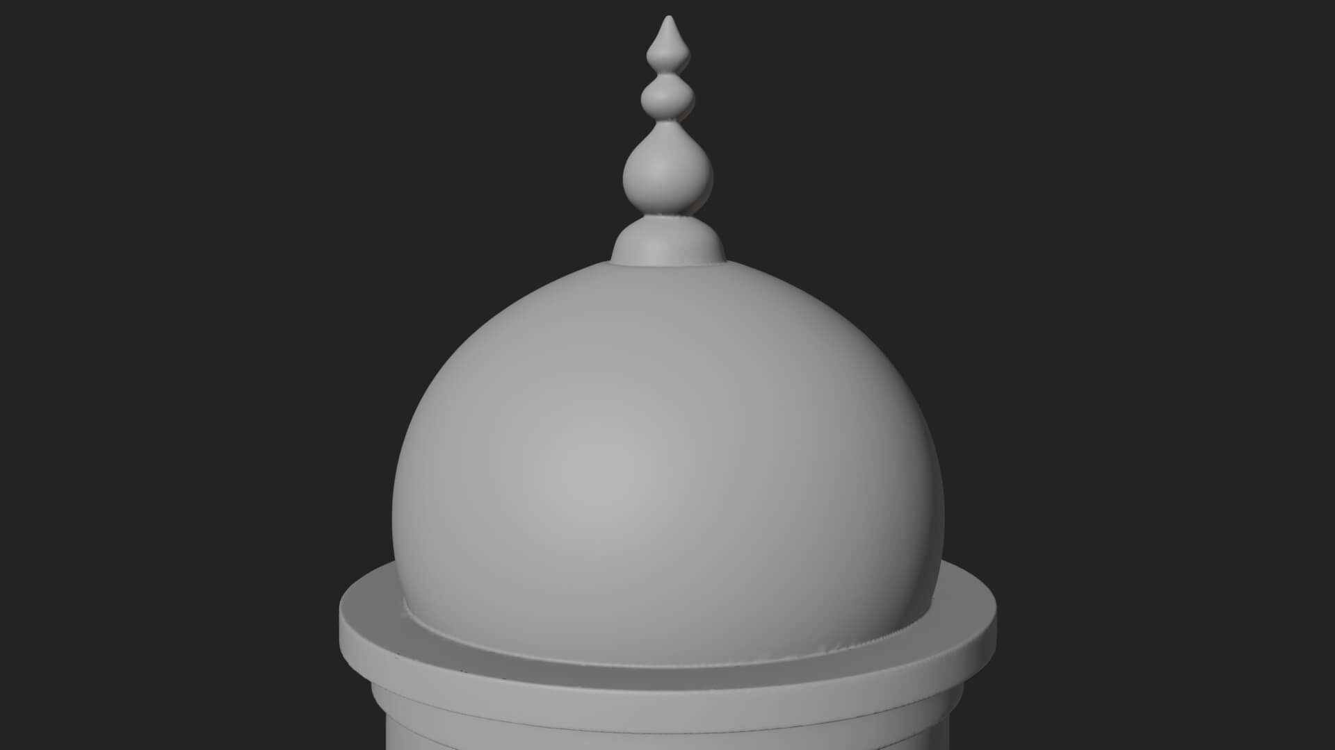 Minaret Stone Tower Design 7 3D Print Model 3D Model