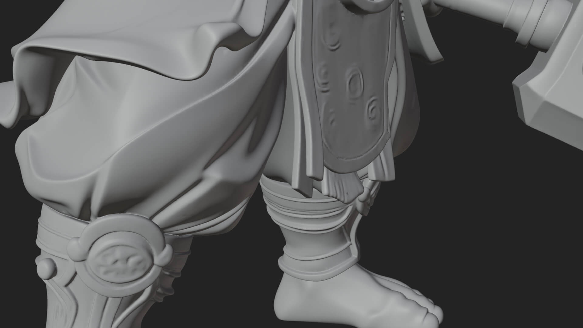 Minotaur Bull Beast Statue Design 11 3D Print Model 3D Model