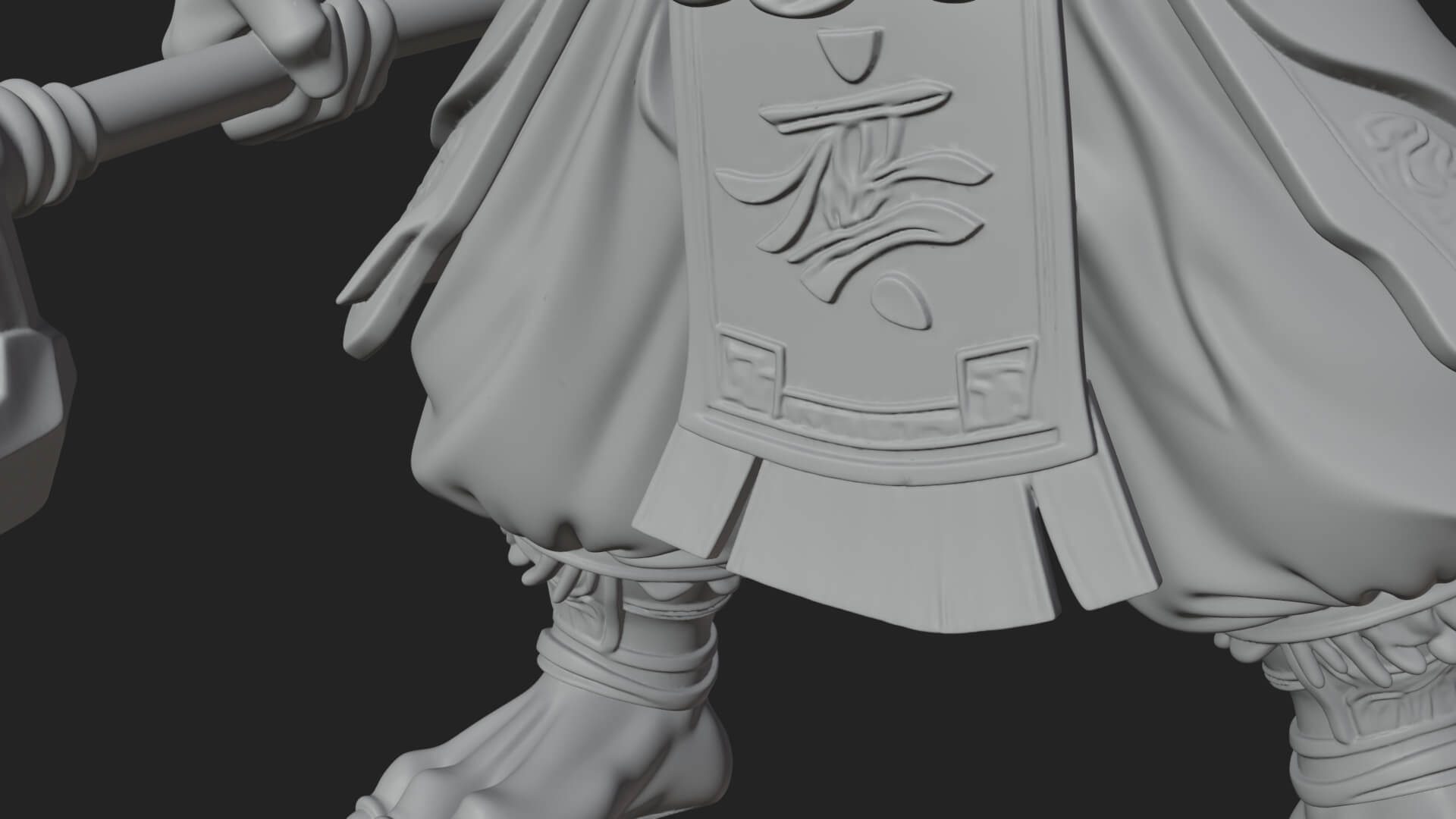 Minotaur Bull Beast Statue Design 12 3D Print Model 3D Model
