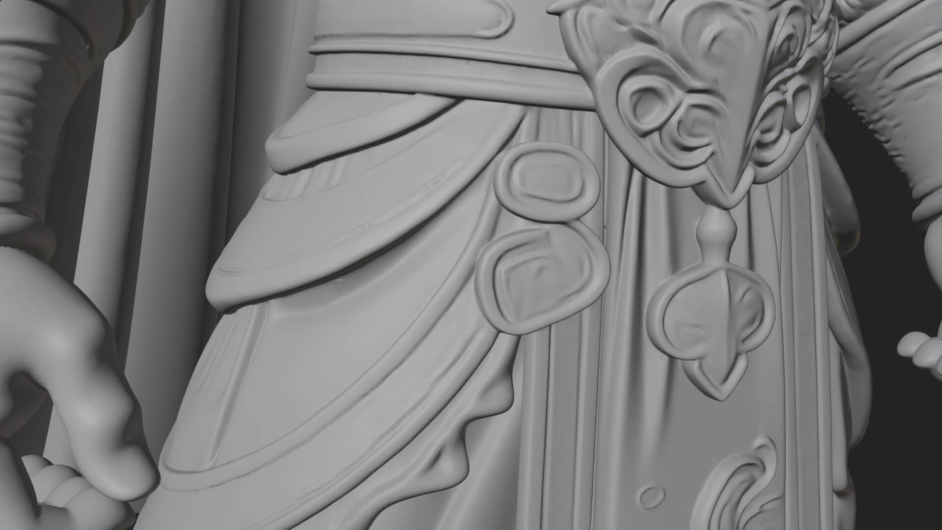 Minotaur Bull Beast Statue Design 14 3D Print Model 3D Model