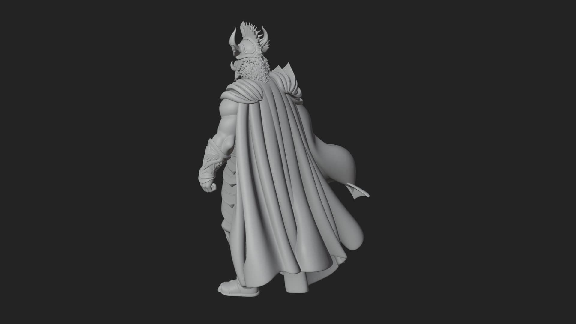 Minotaur Bull Beast Statue Design 15 3D Print Model 3D Model