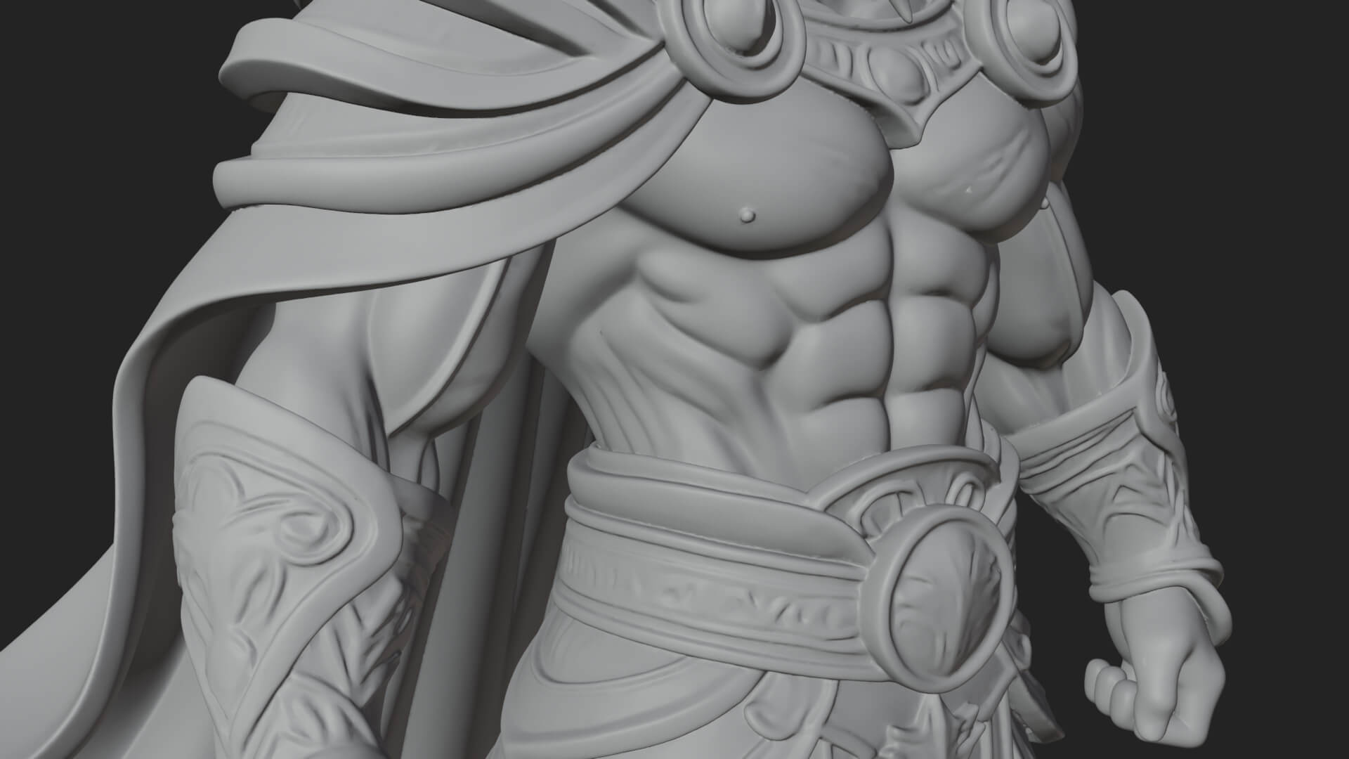 Minotaur Bull Beast Statue Design 15 3D Print Model 3D Model